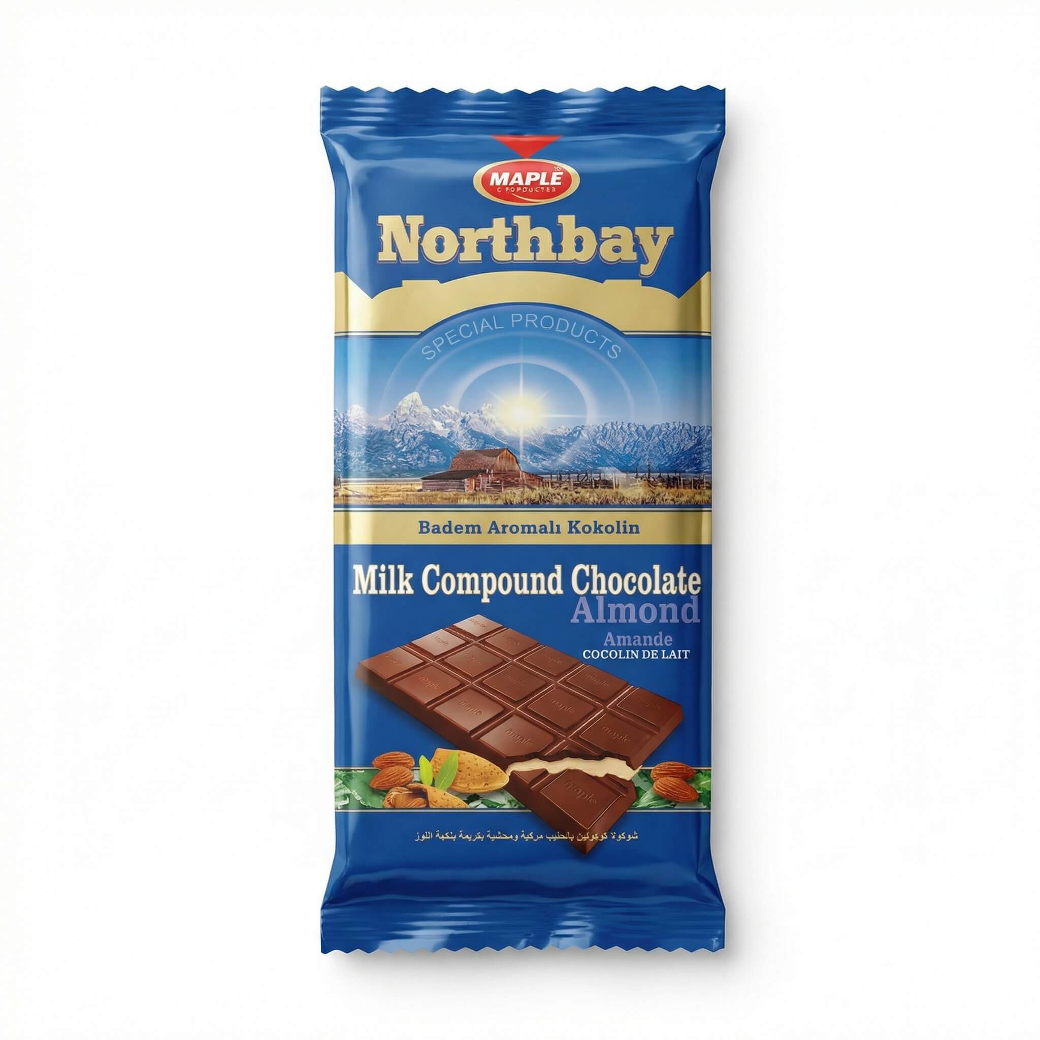 Northbay Milk Compound Chocolate with Almond Flavor