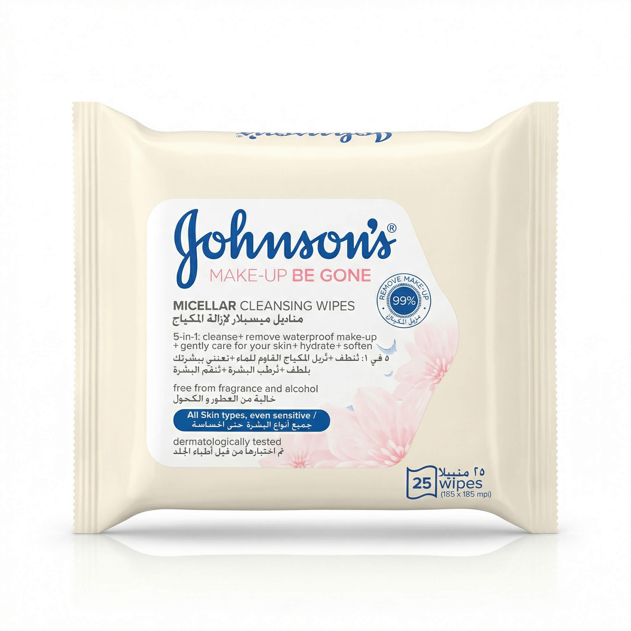 Johnson's Make-Up Be Gone Micellar Cleansing Wipes