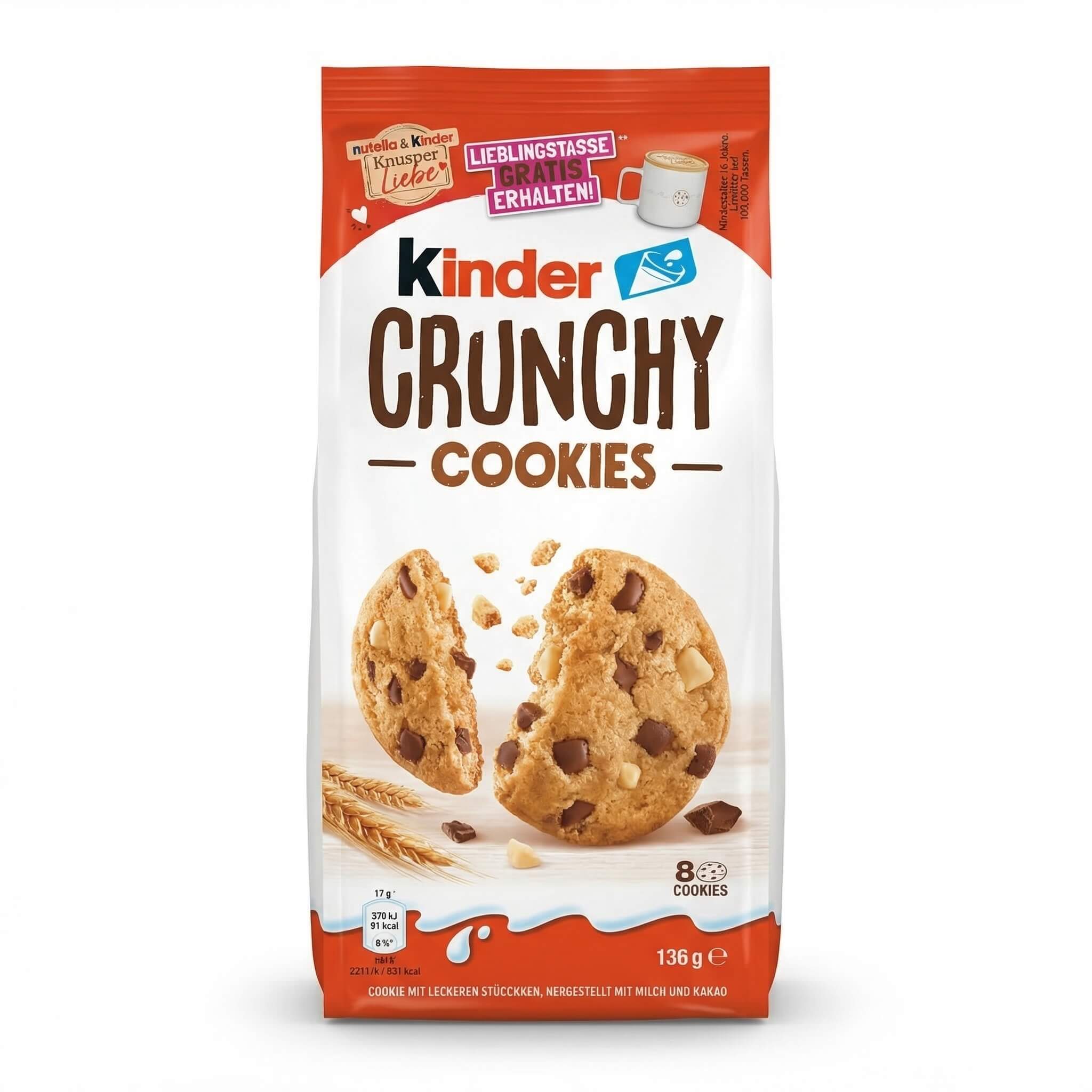 Kinder Crunchy Cookies