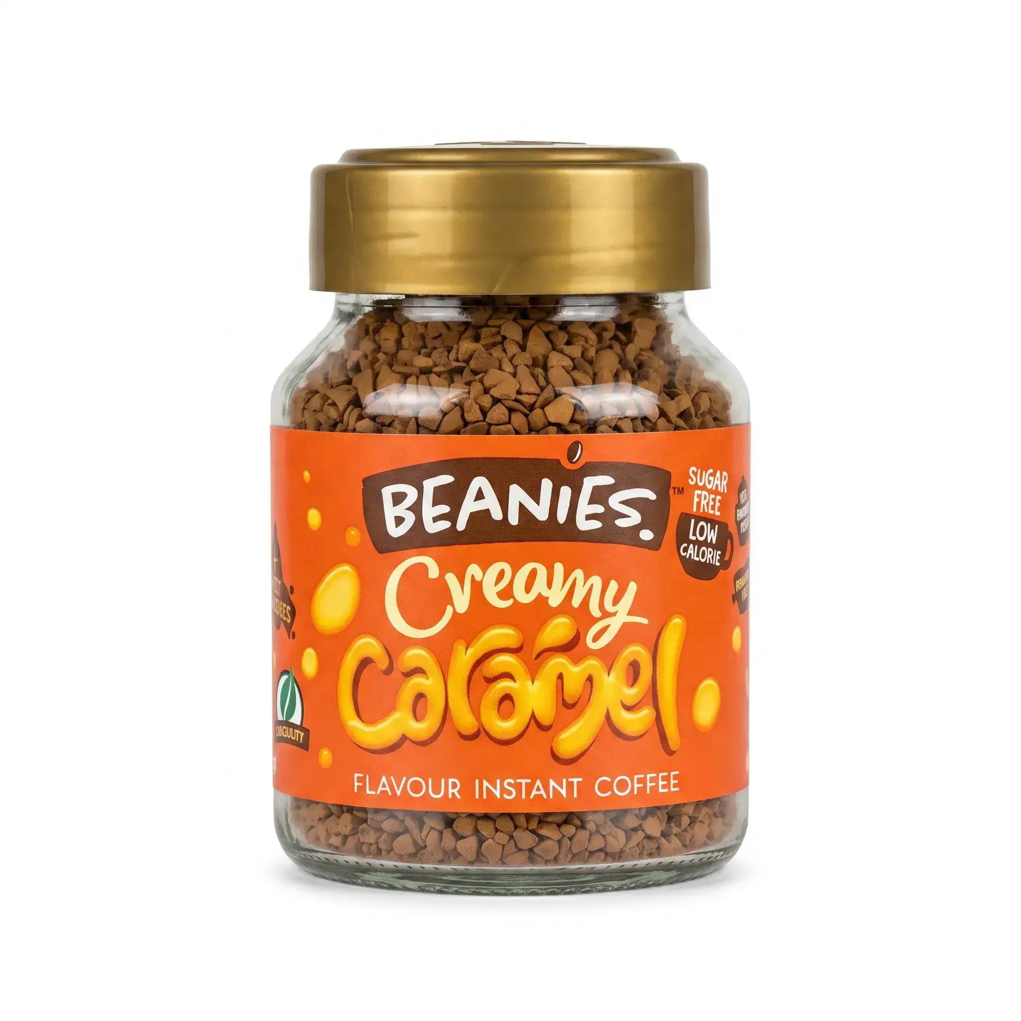 Beanies Creamy Caramel Flavour Instant Coffee
