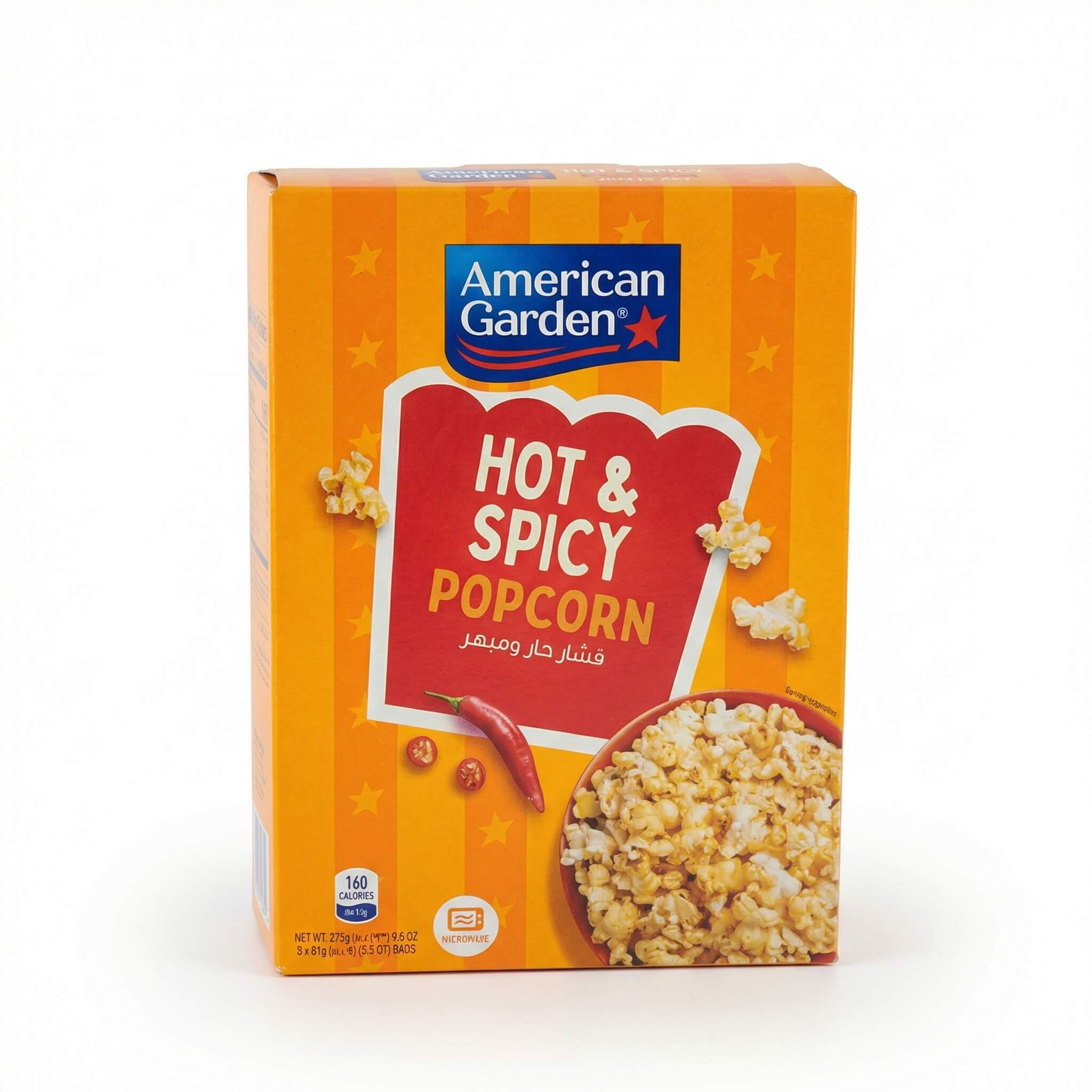 American Garden Hot & Spicy Popcorn