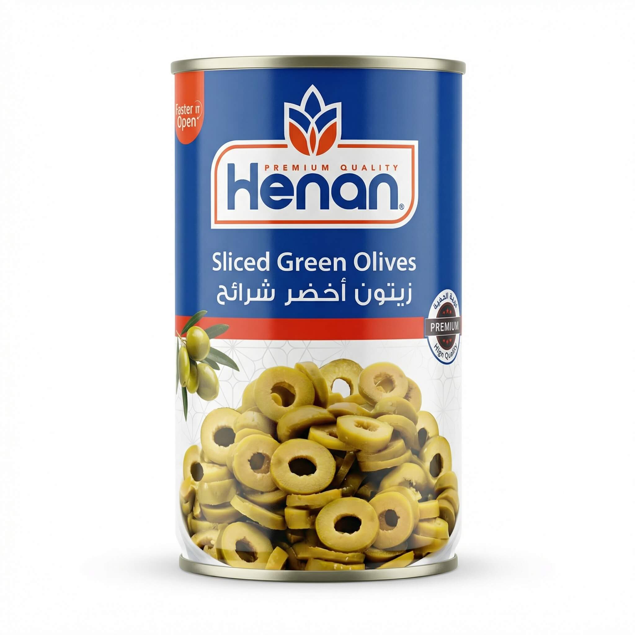 Henan Sliced Green Olives