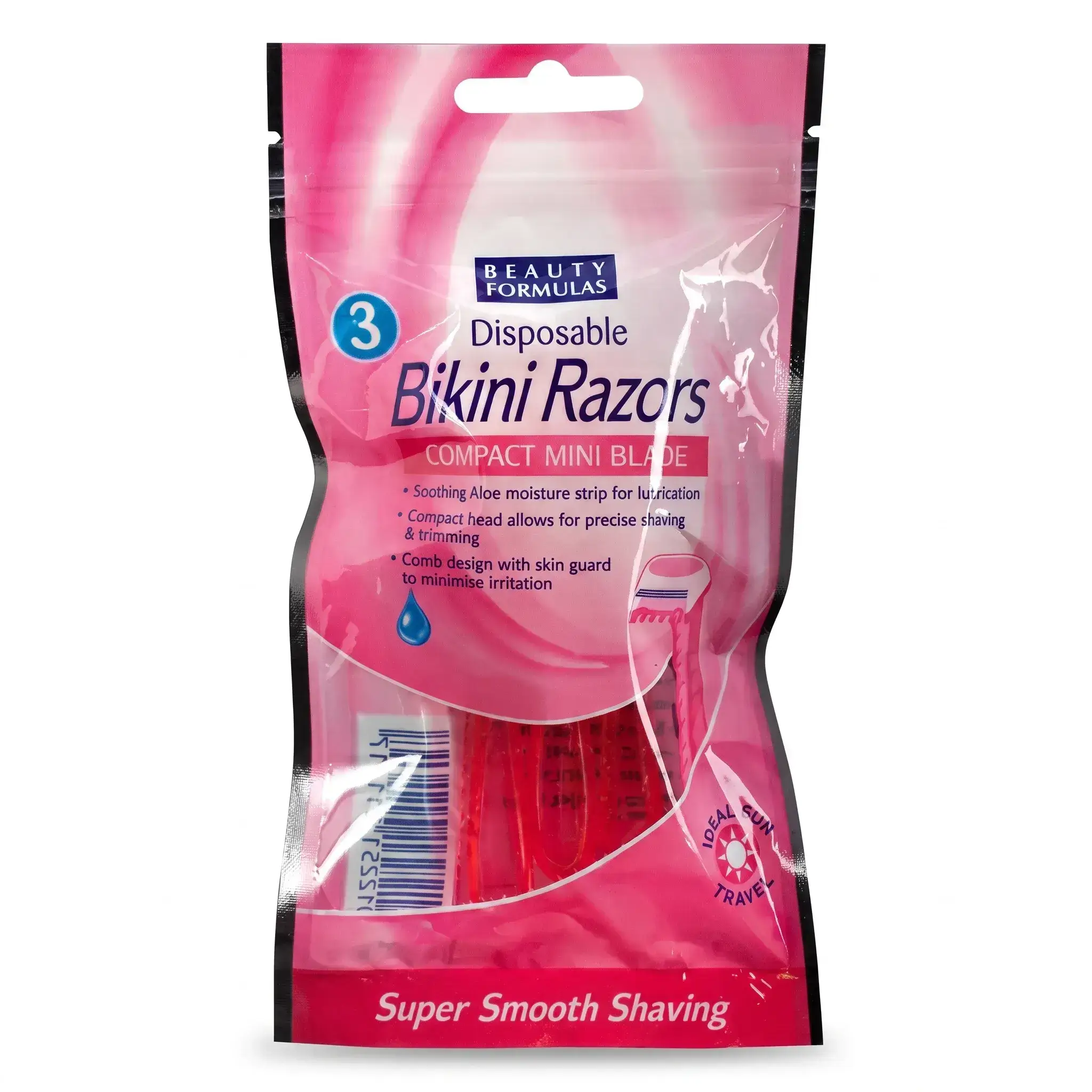 Beauty Formulas Disposable Bikini Razors - 3 Count