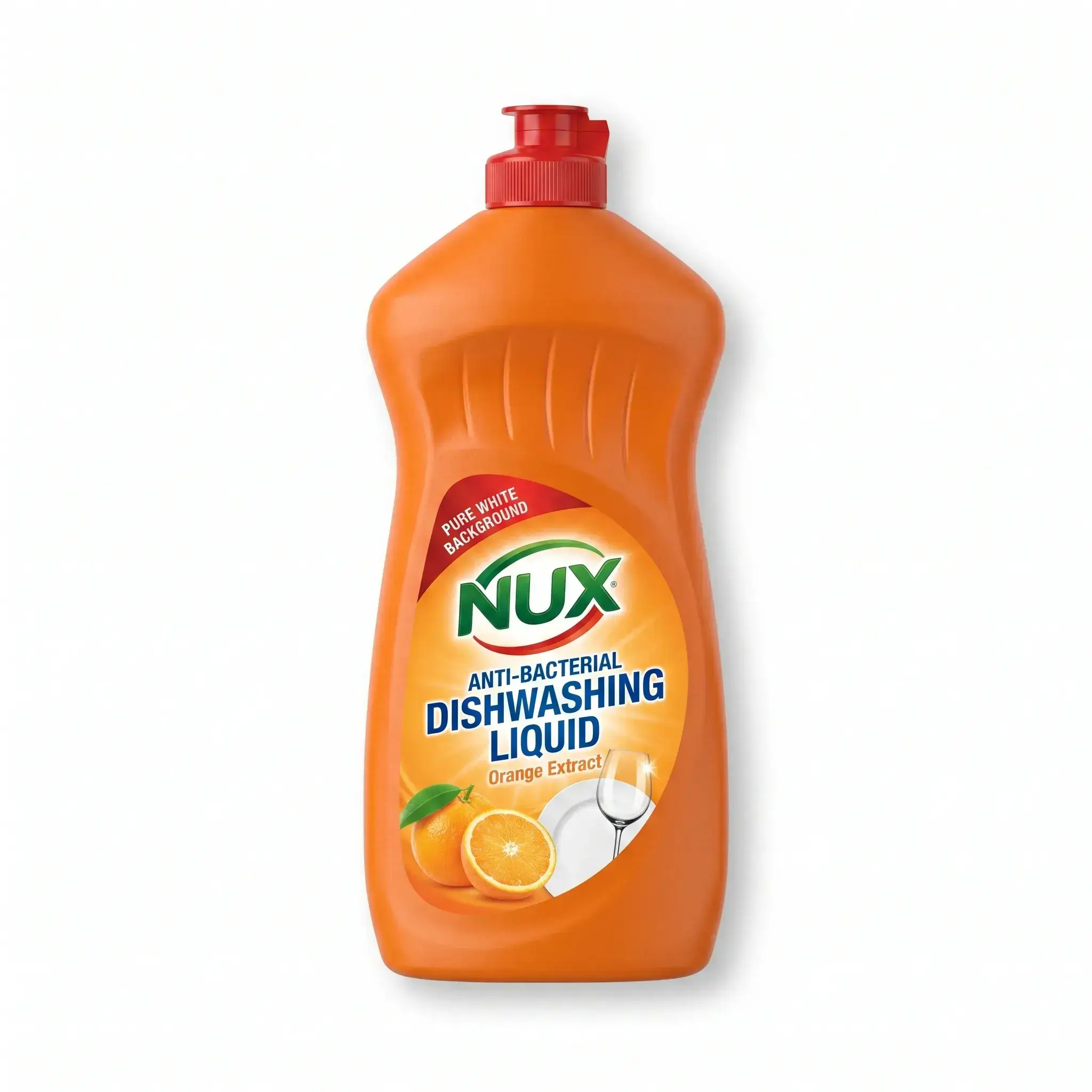 Nux Anti-Bacterial Dishwashing Liquid Orange Extract