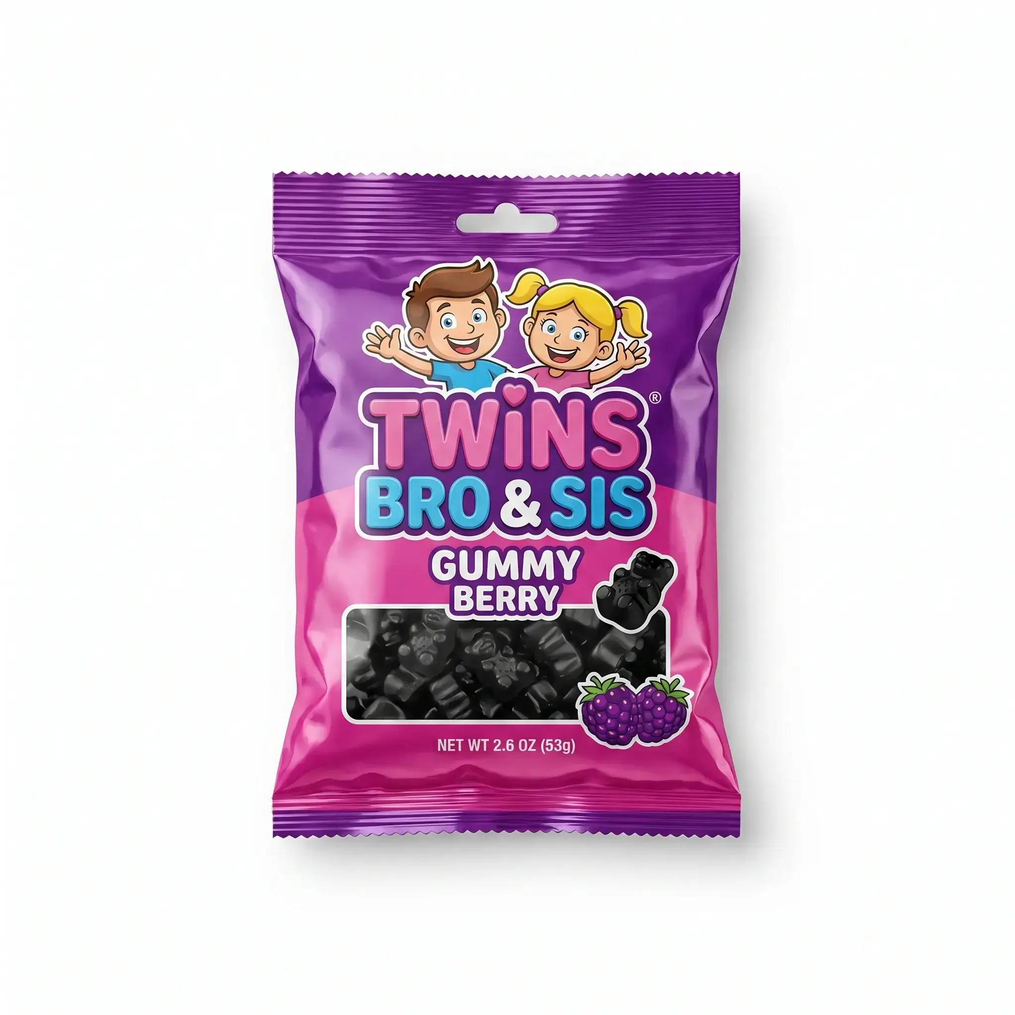 Twins Bro & Sis Gummy Berry
