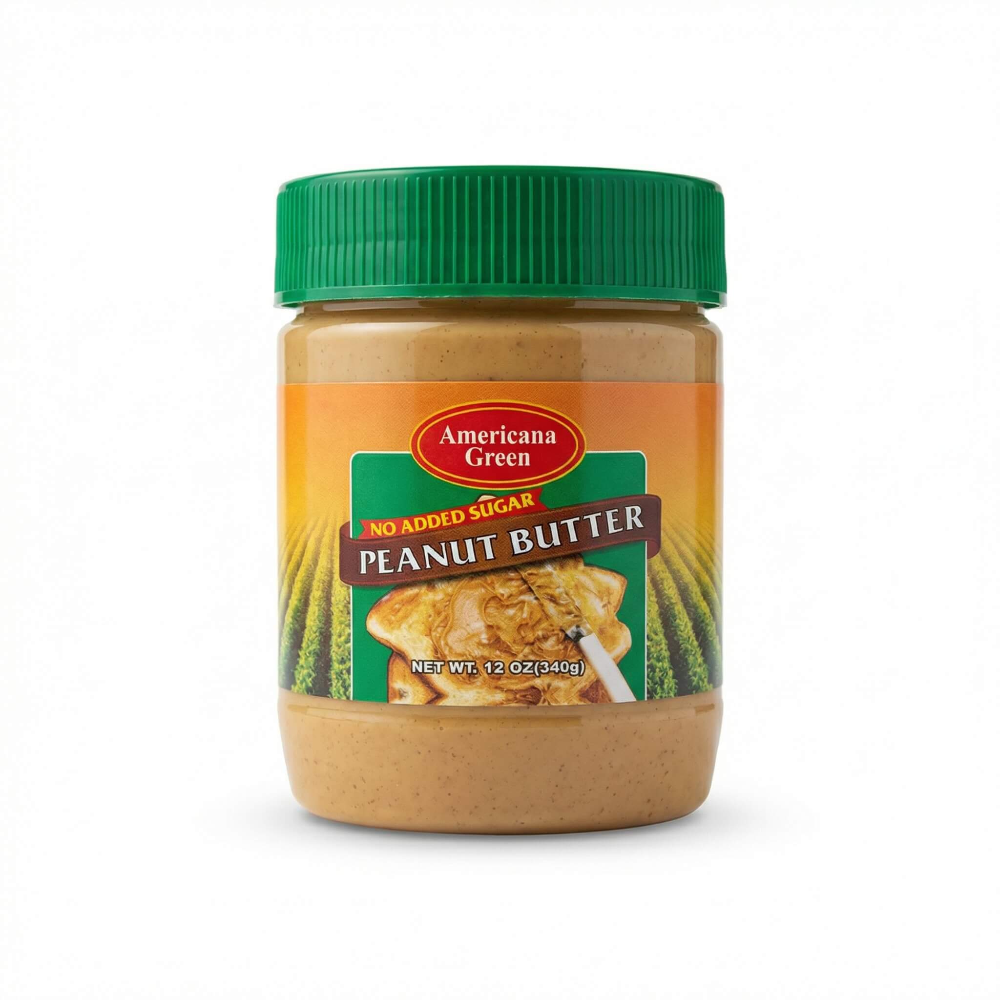 Americana Green Peanut Butter No Added Sugar
