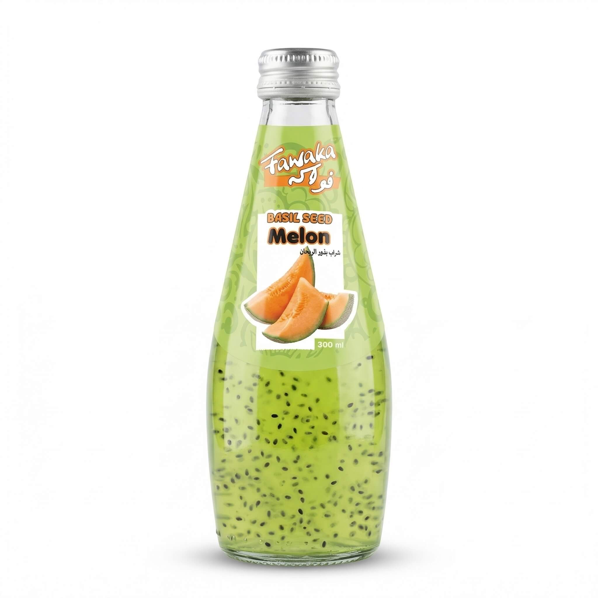Fawaka Basil Seed Melon Drink