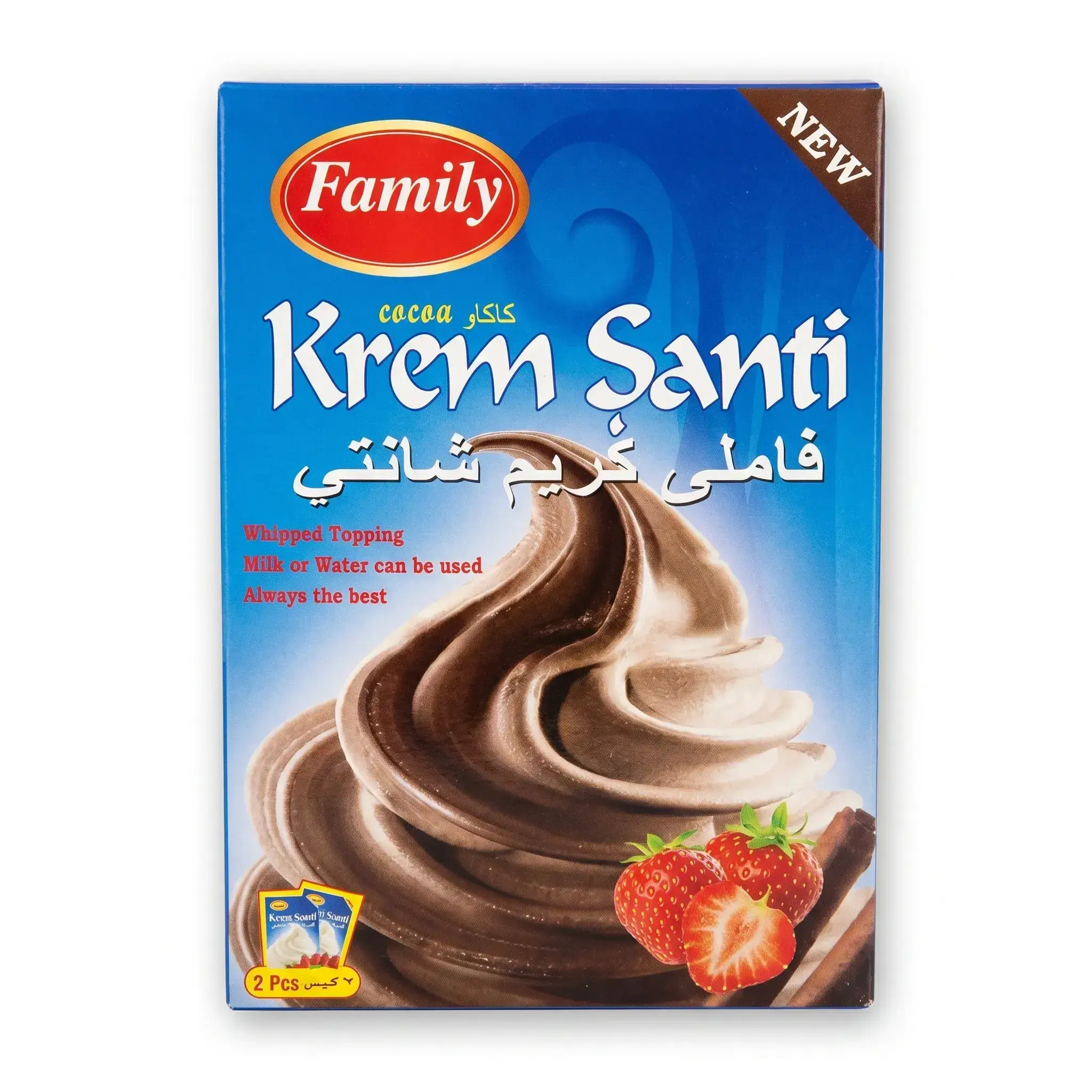 Family Cocoa Krem Santi Whipped Topping