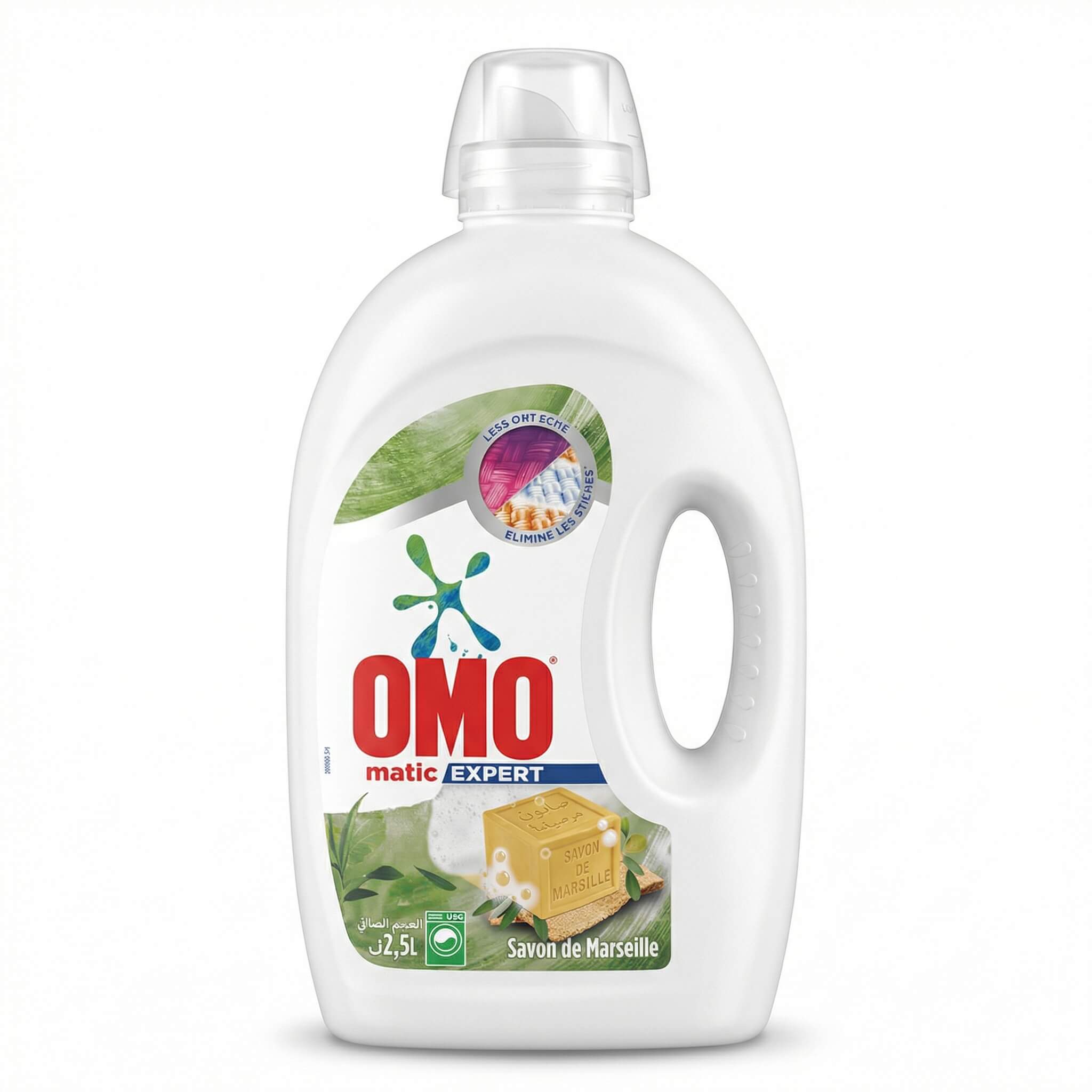 OMO Matic Expert Liquid Detergent Savon de Marseille
