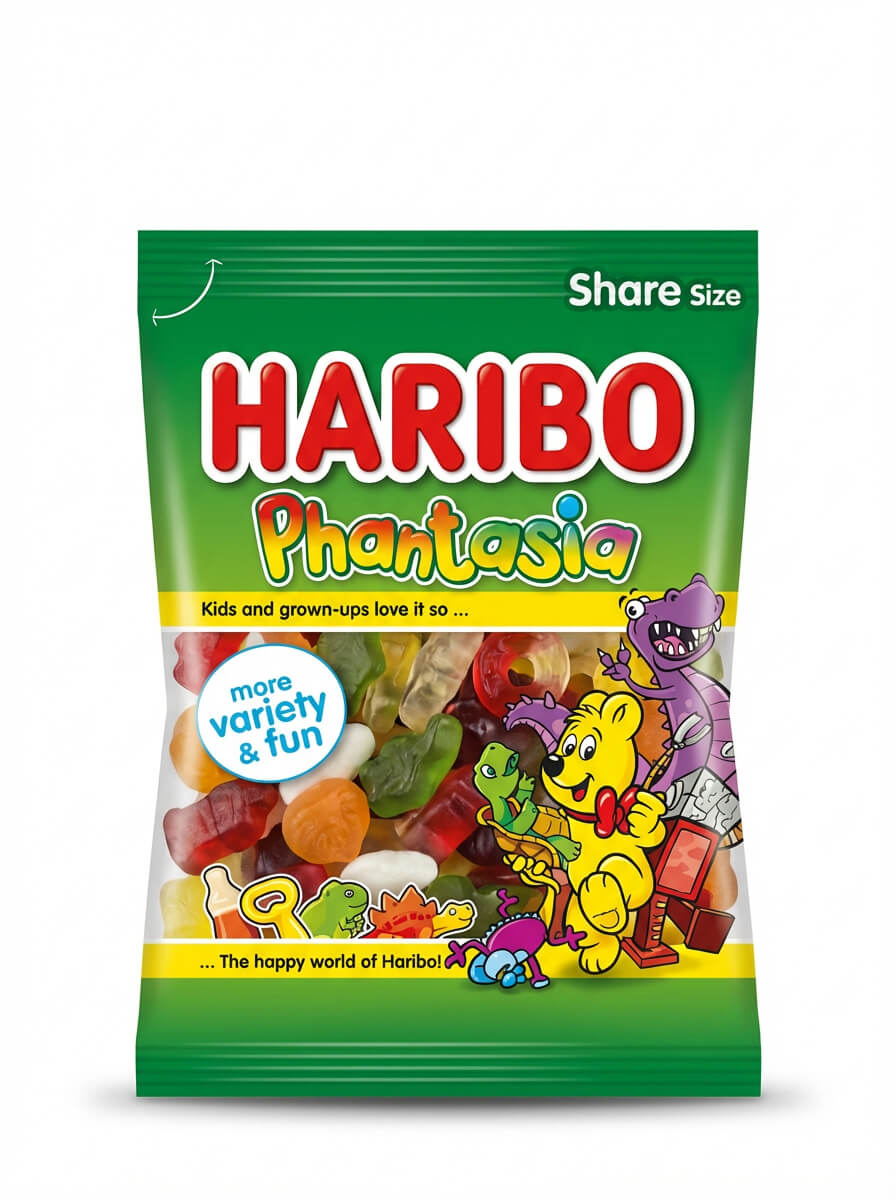 Haribo Phantasia Fruit and Cola Gummy Candy