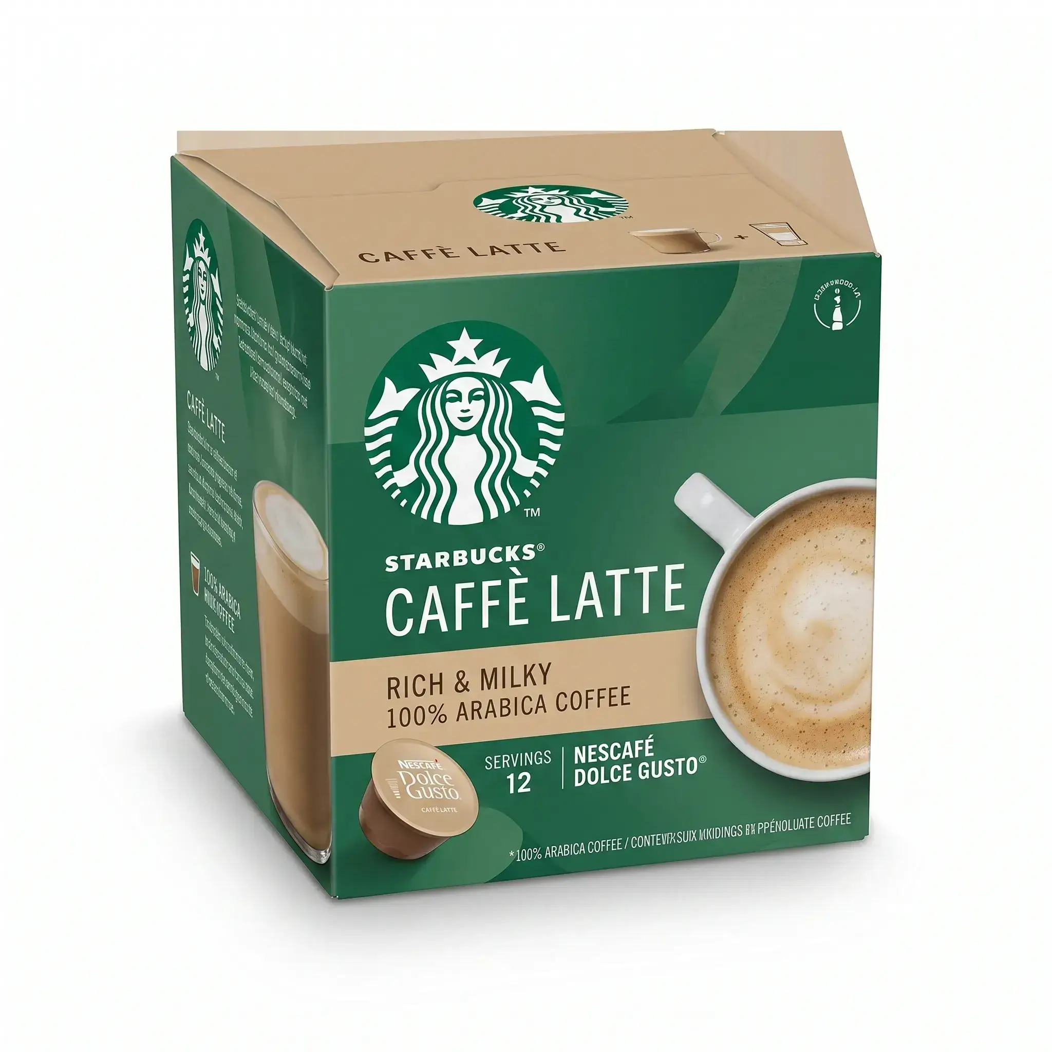 Starbucks Caffè Latte Coffee Pods