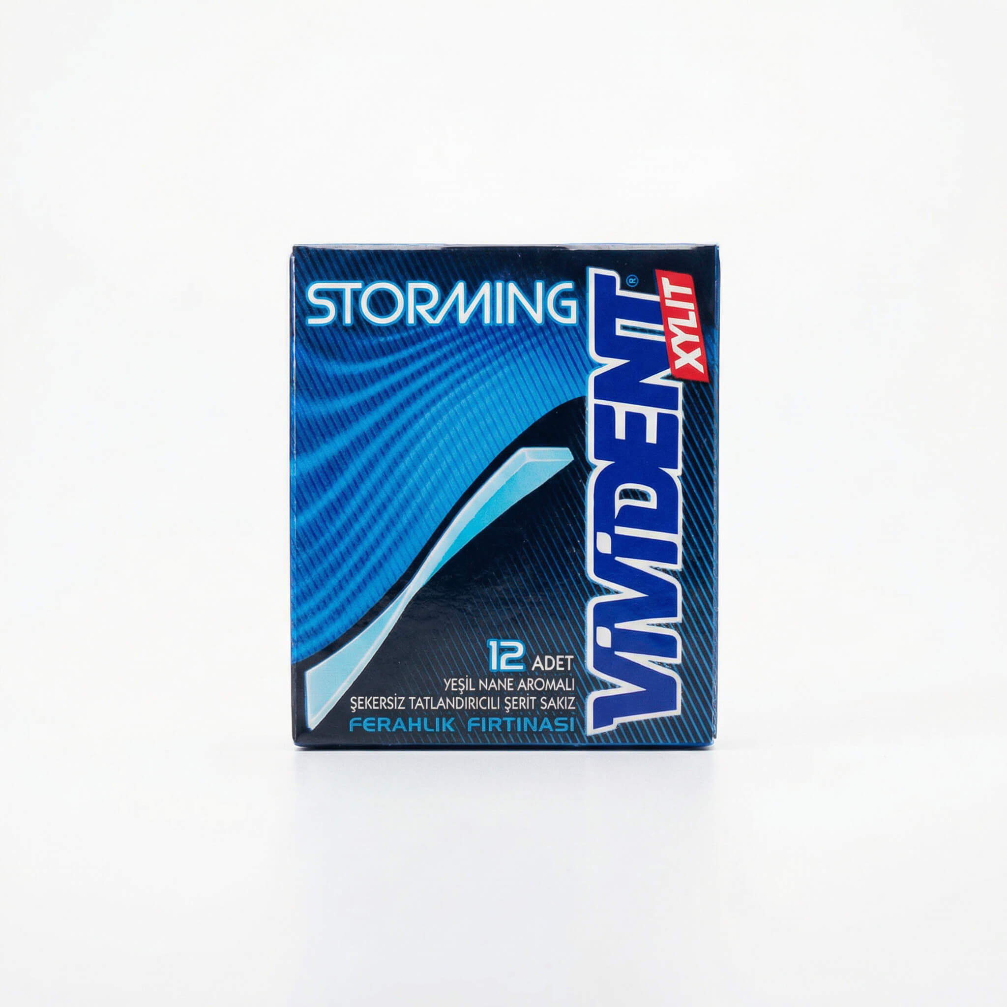 Vivident Xylit Storming Green Mint Sugar-Free Gum