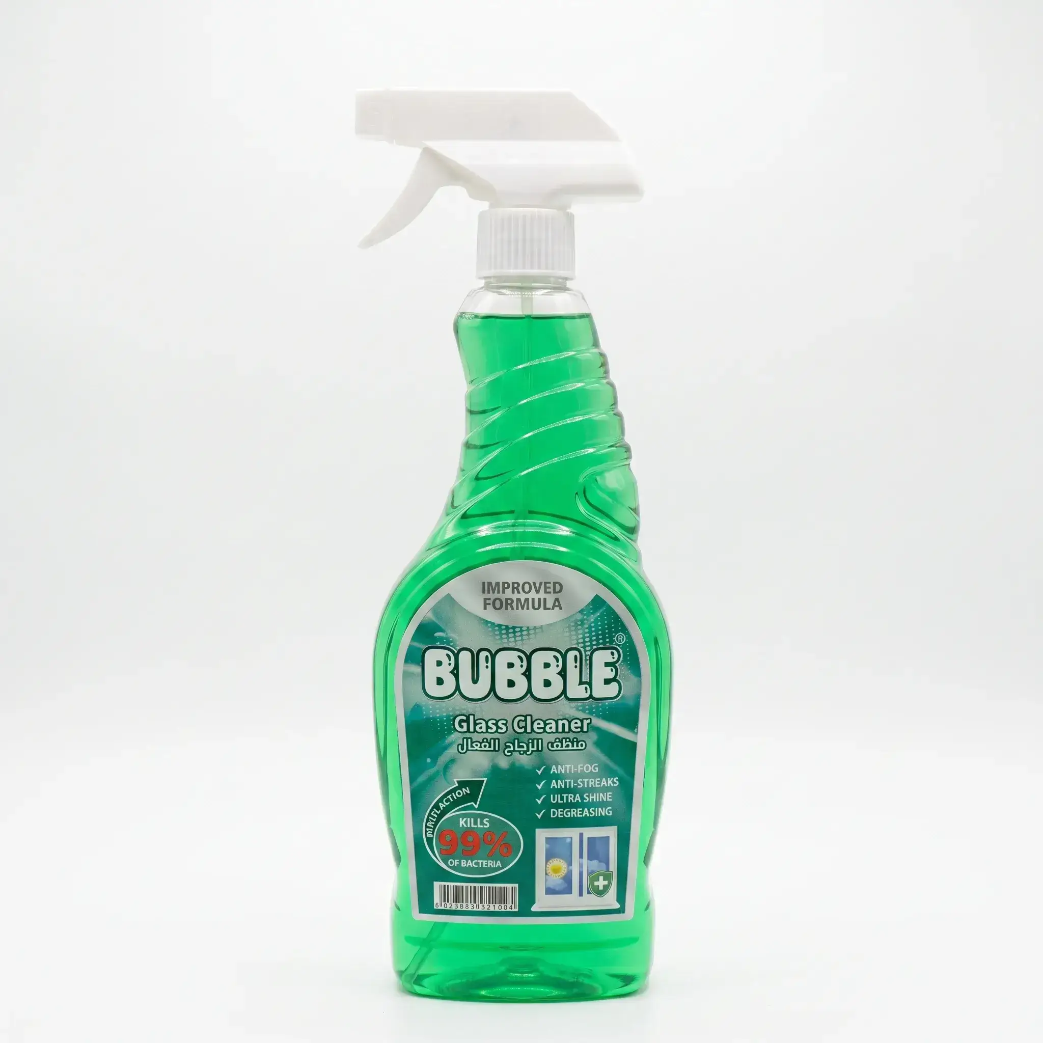 Bubble Glass Cleaner Spray