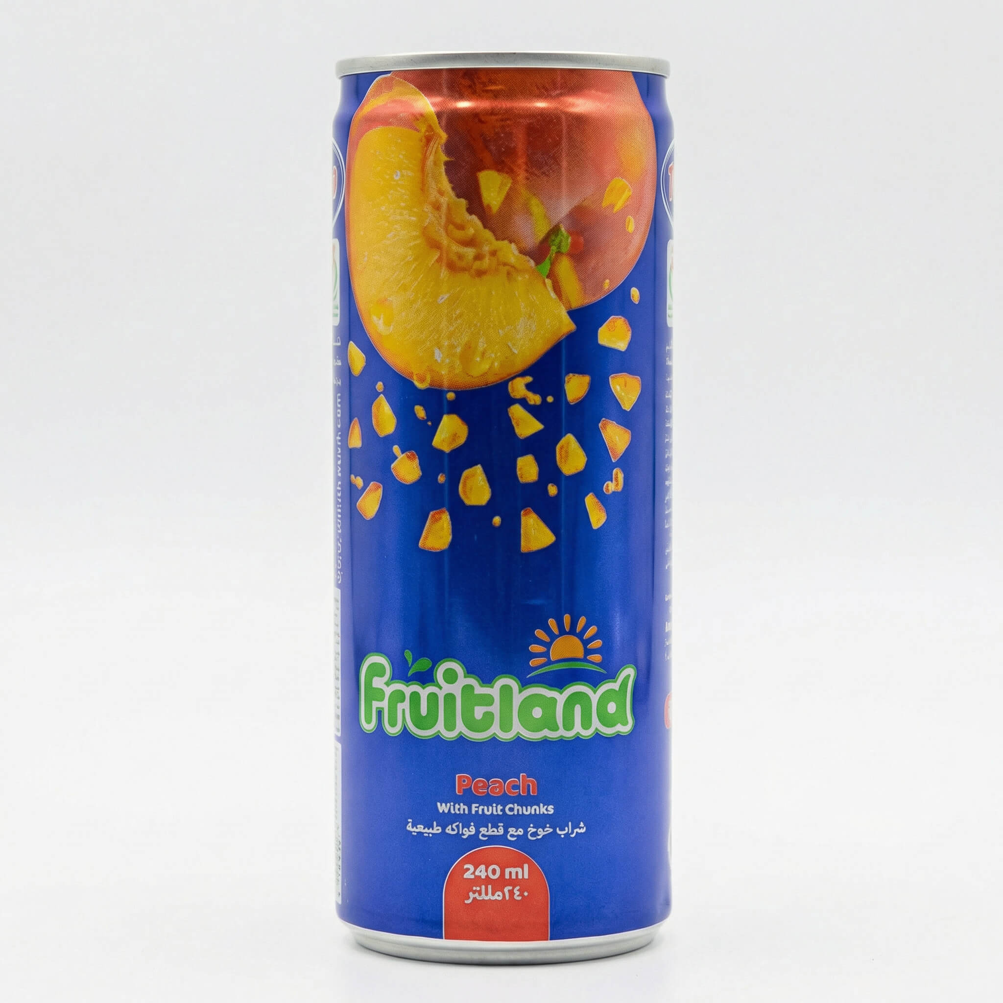 Fruitland Peach Drink with Fruit Chunks