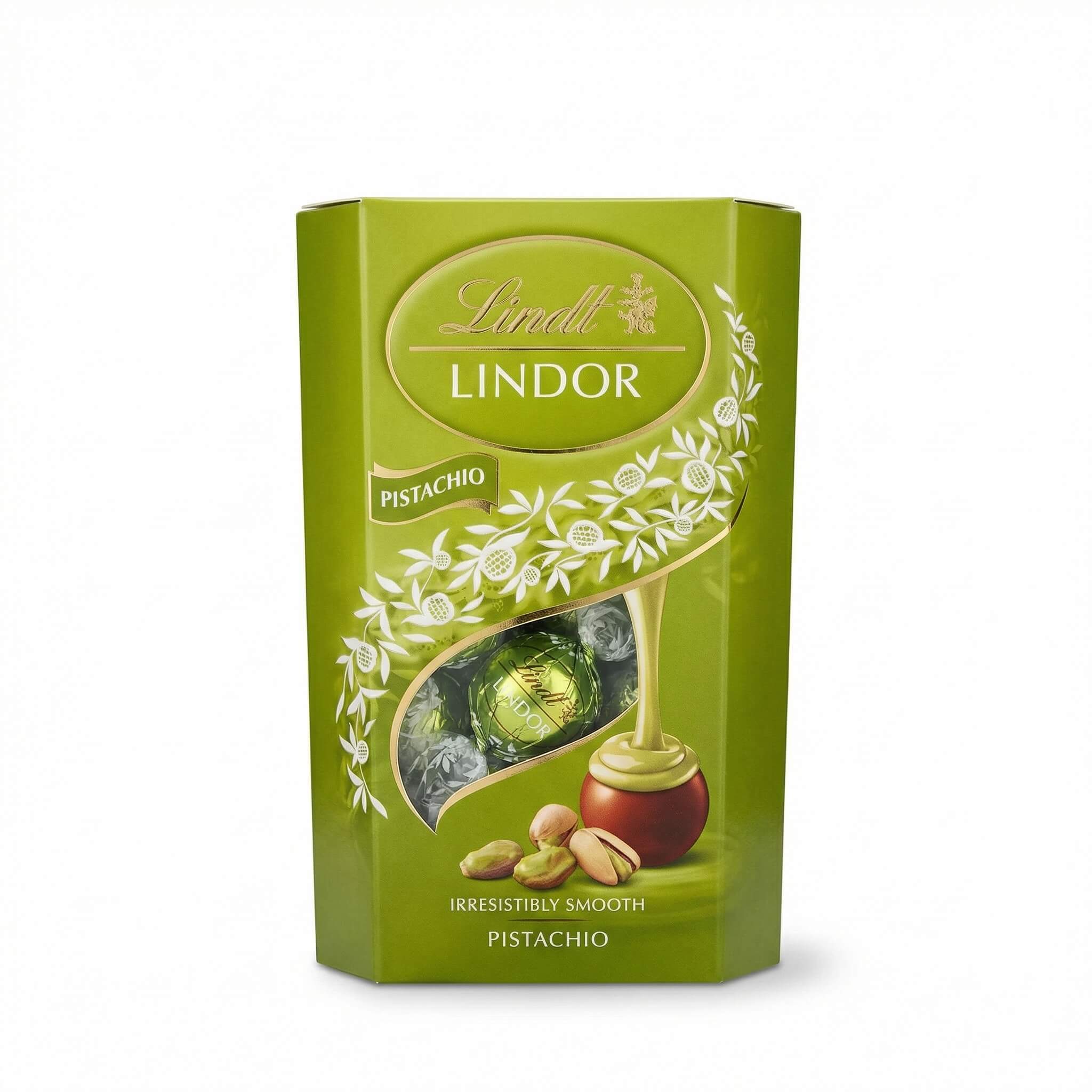 Lindt Lindor Pistachio Milk Chocolate Truffles