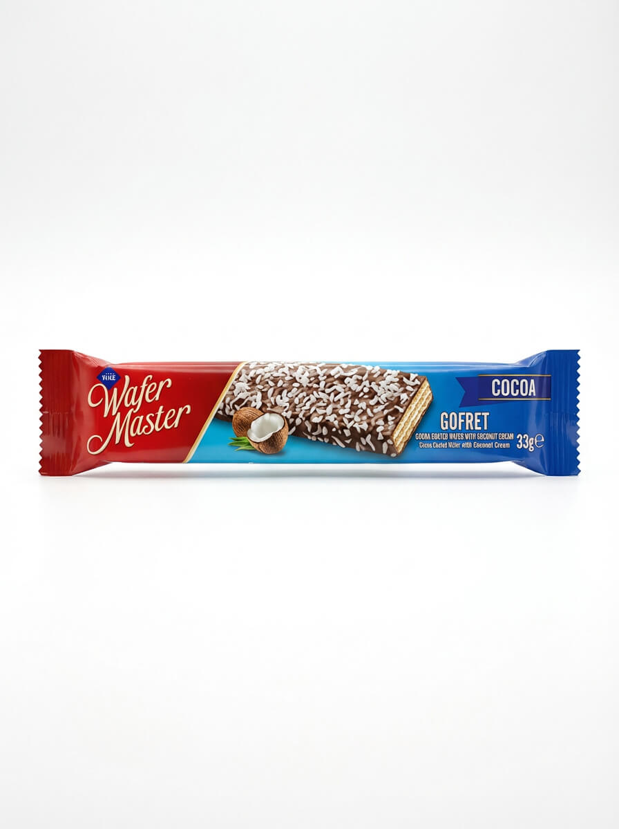 Cizmeci Time Wafer Master Coconut Cocoa Coated Wafer