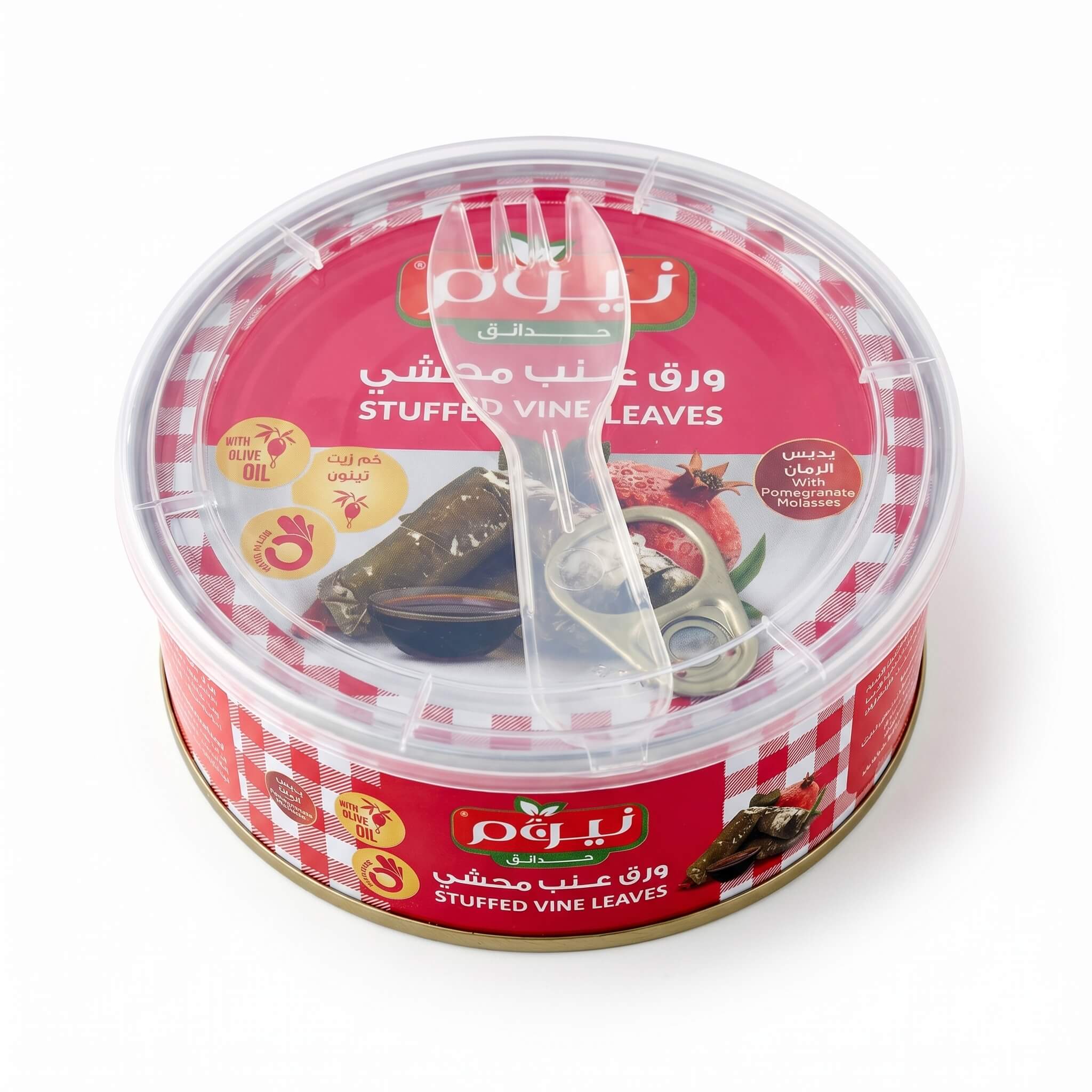 Niram Stuffed Vine Leaves with Pomegranate Molasses