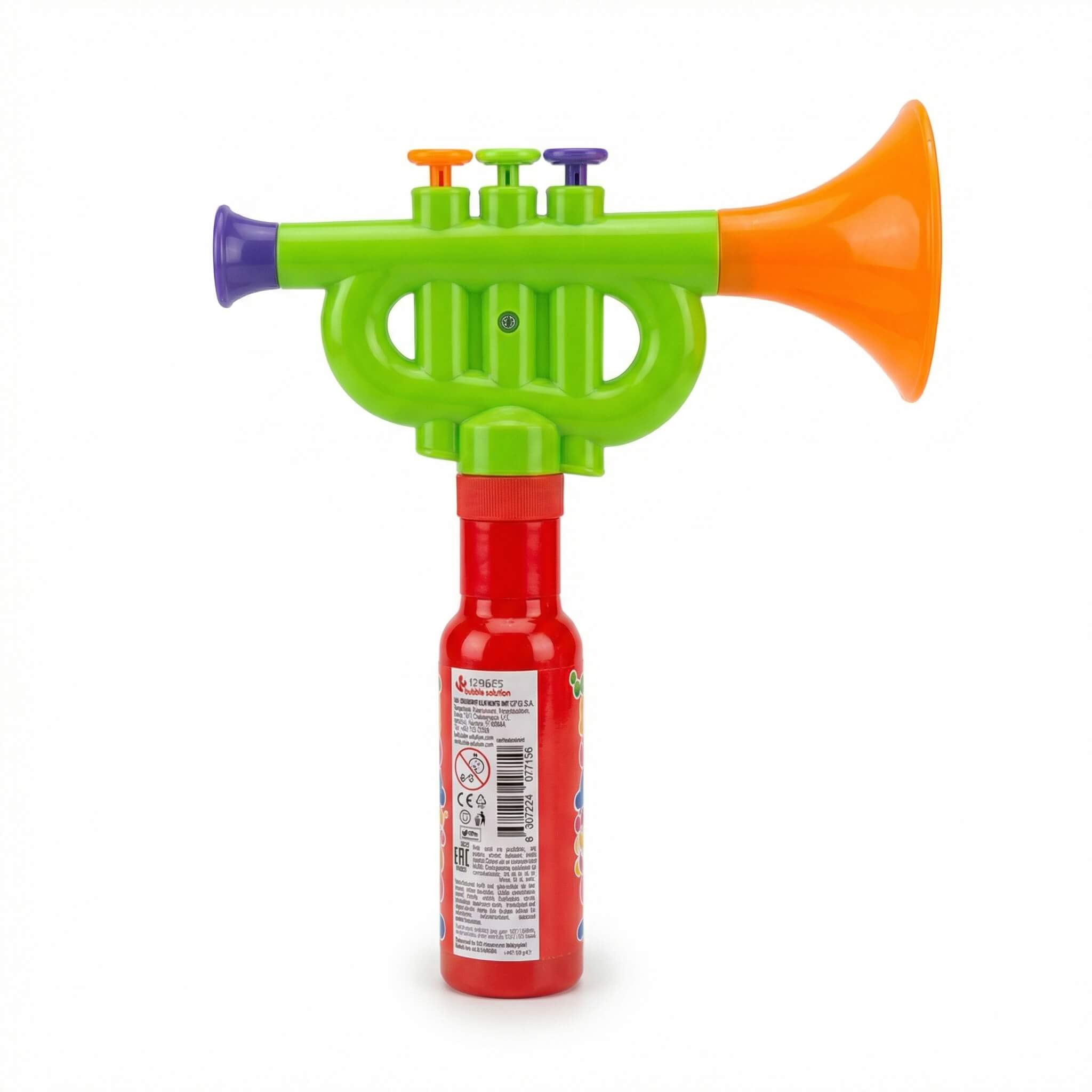 Trumpet Bubble Toy with Solution