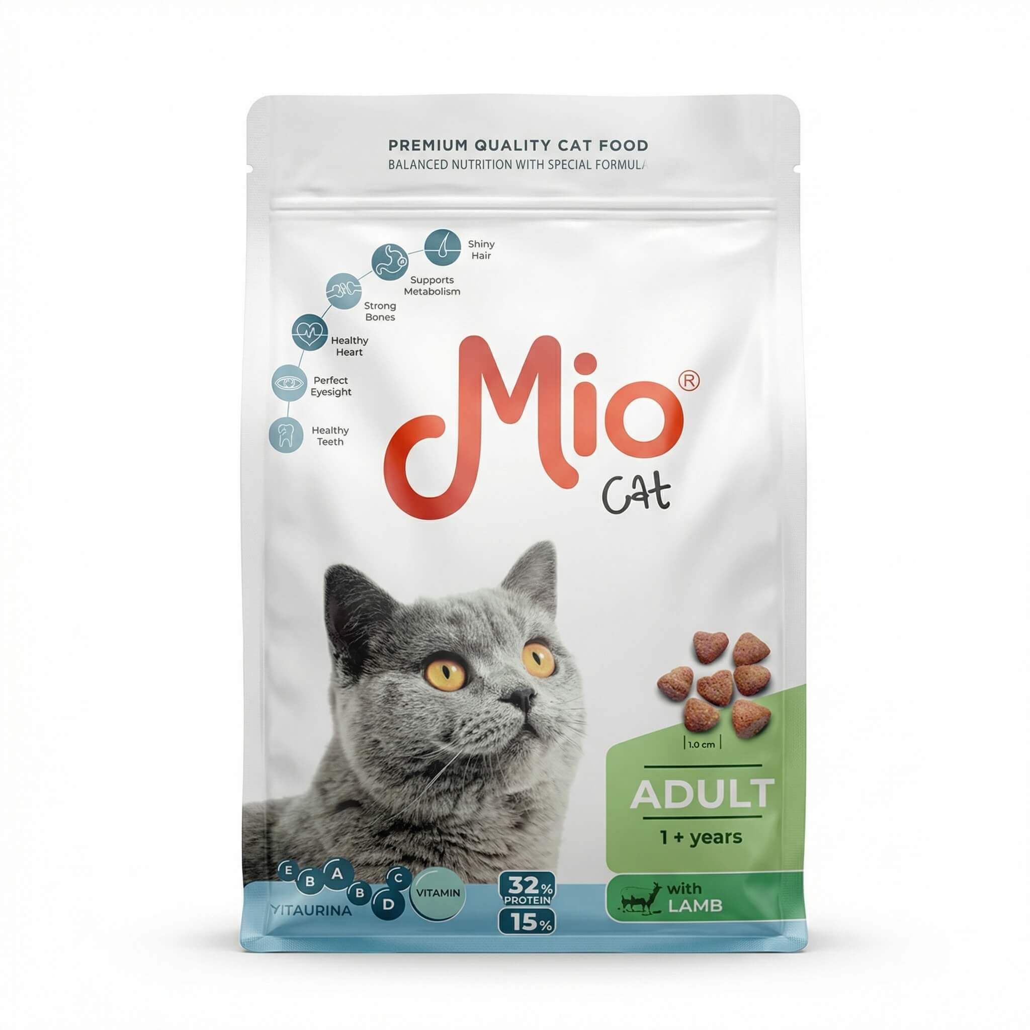 Mio Cat Adult Dry Food with Lamb