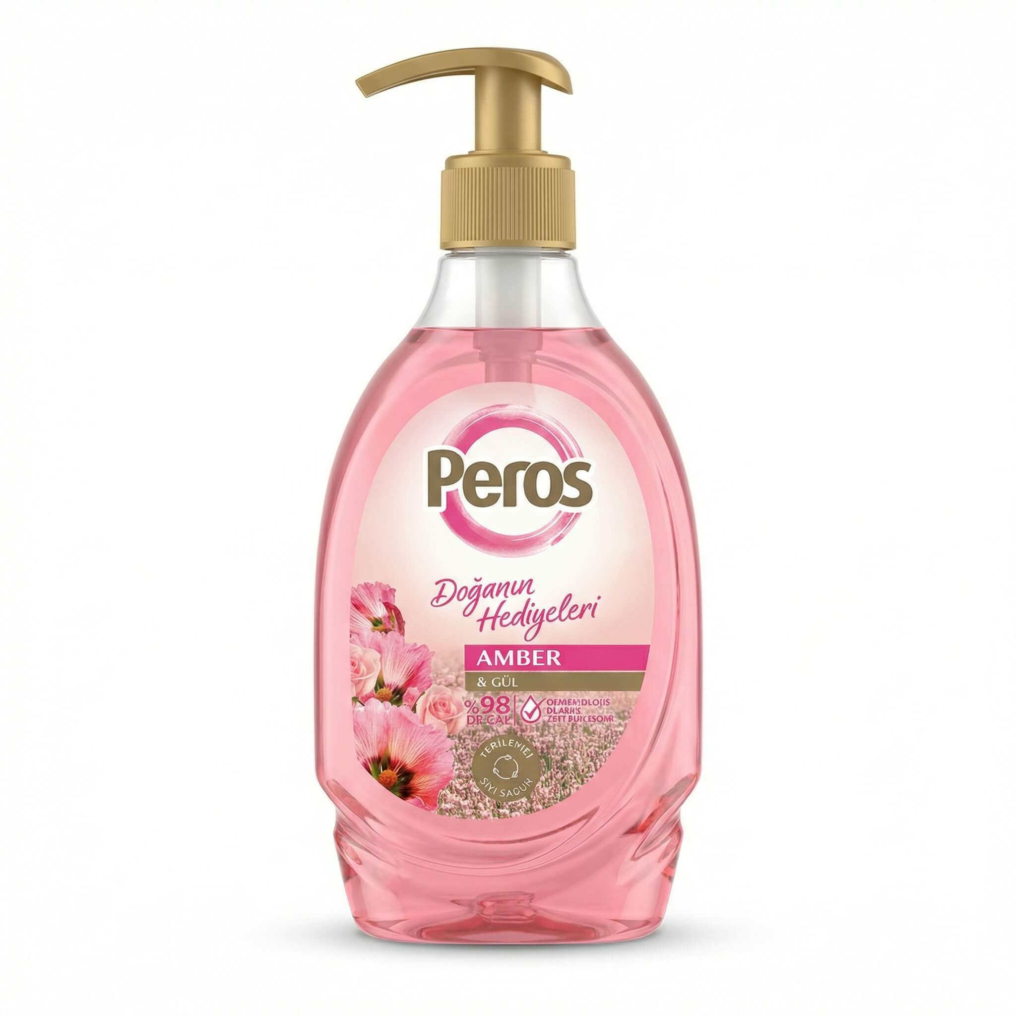 Peros Amber & Rose Liquid Hand Soap