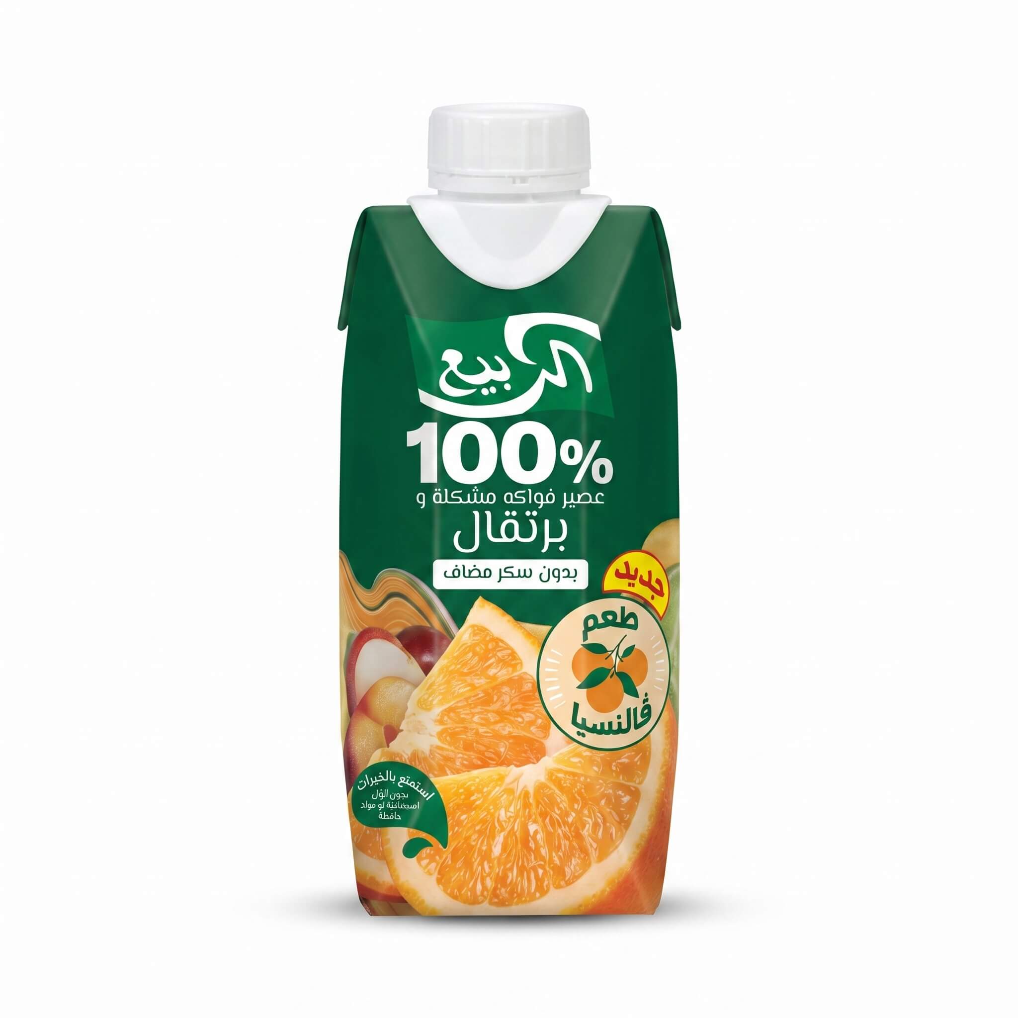 Al Rabie 100% Mixed Fruit & Orange Juice
