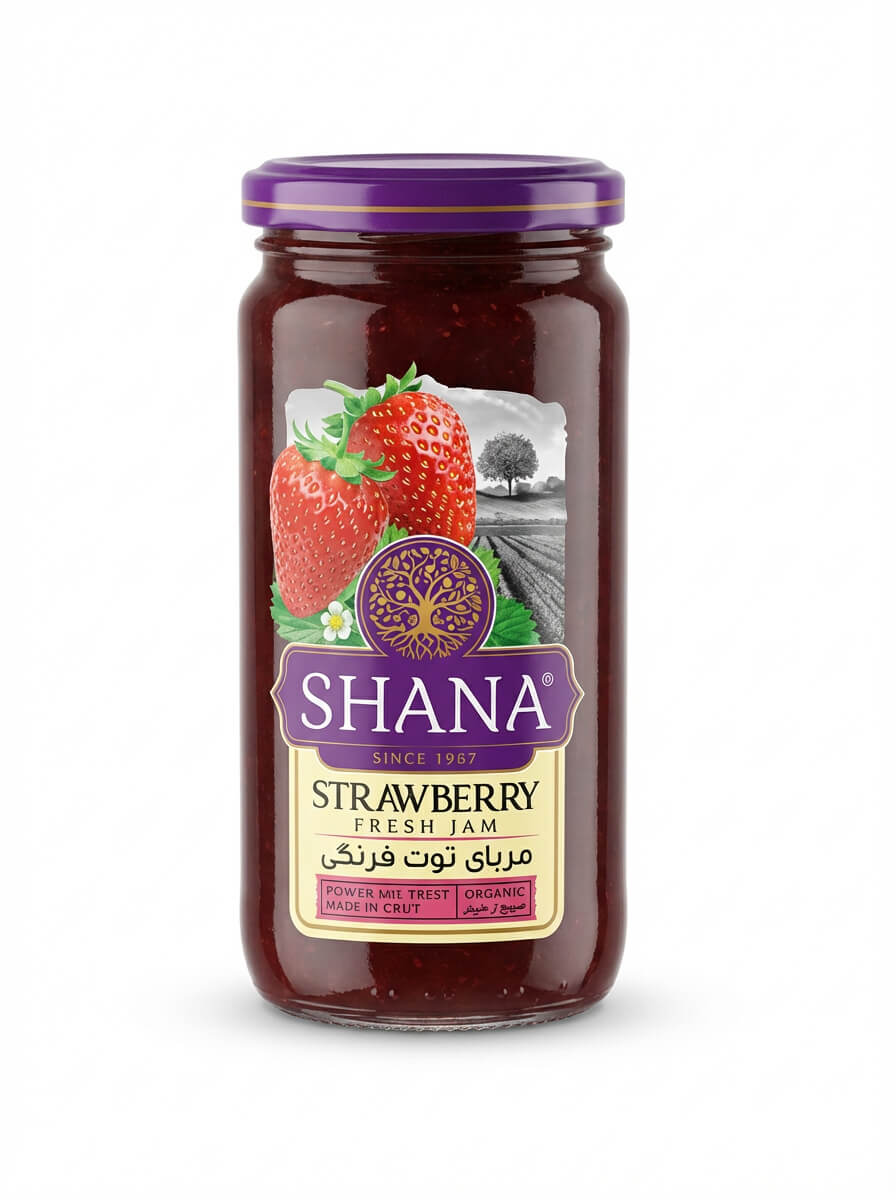 Shana Strawberry Fresh Jam