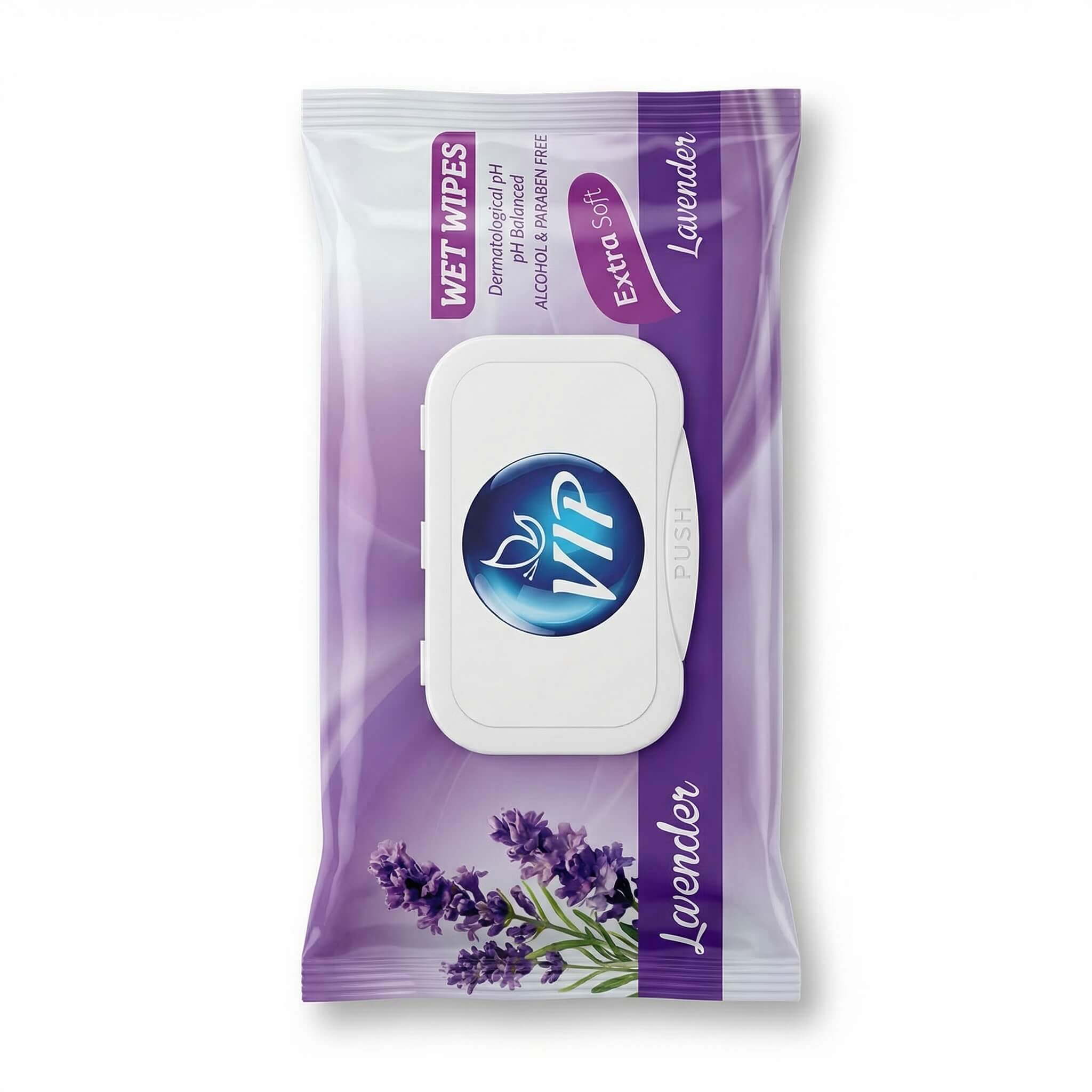 VIP Lavender Wet Wipes
