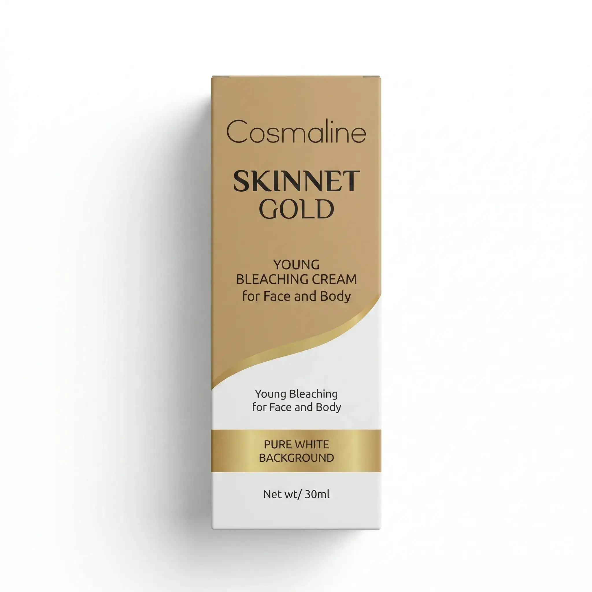 Cosmaline Skinnet Gold Young Bleaching Cream for Face and Body Hair