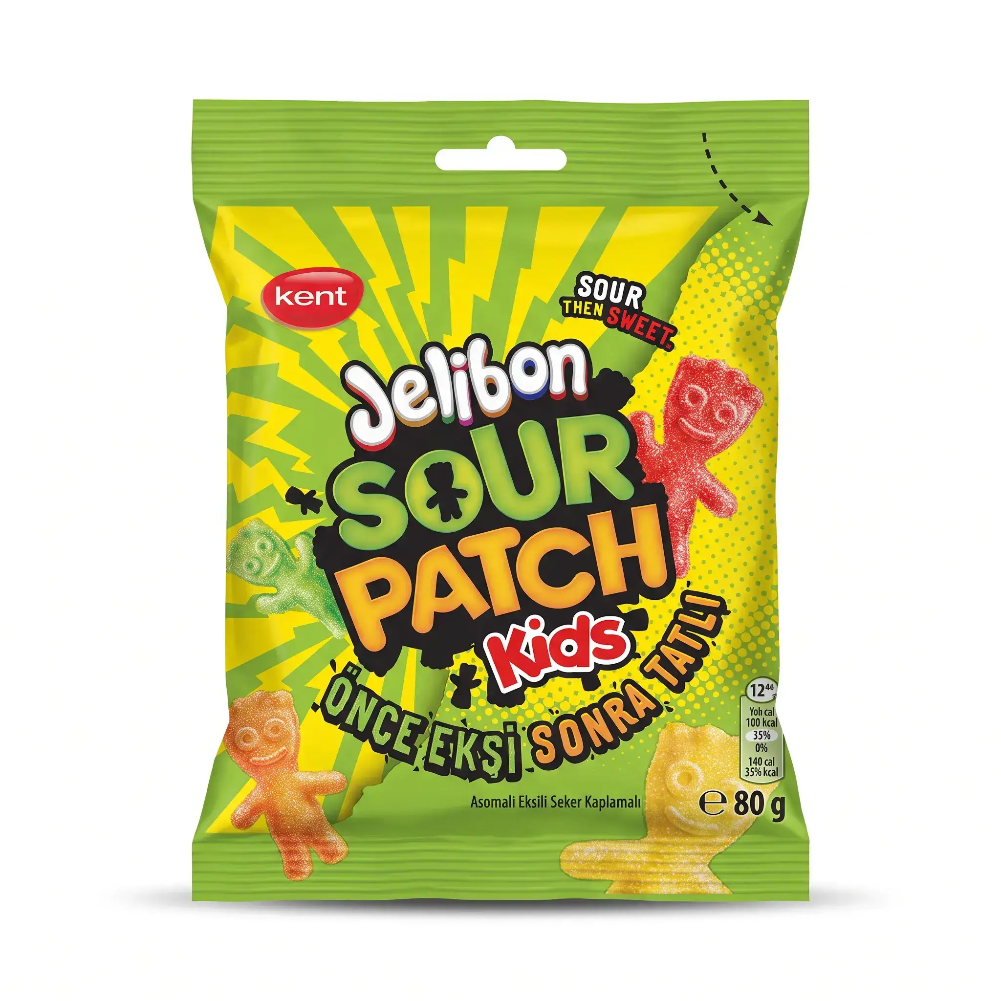 Kent Jelibon Sour Patch Kids Gummy Candy
