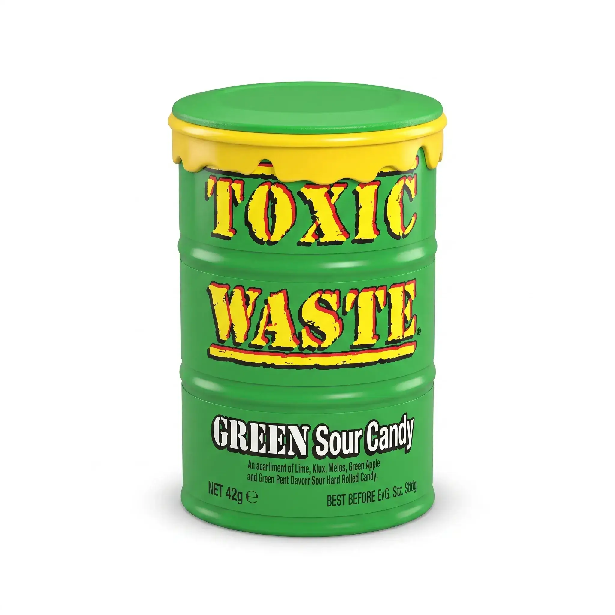 Toxic Waste Green Sour Candy