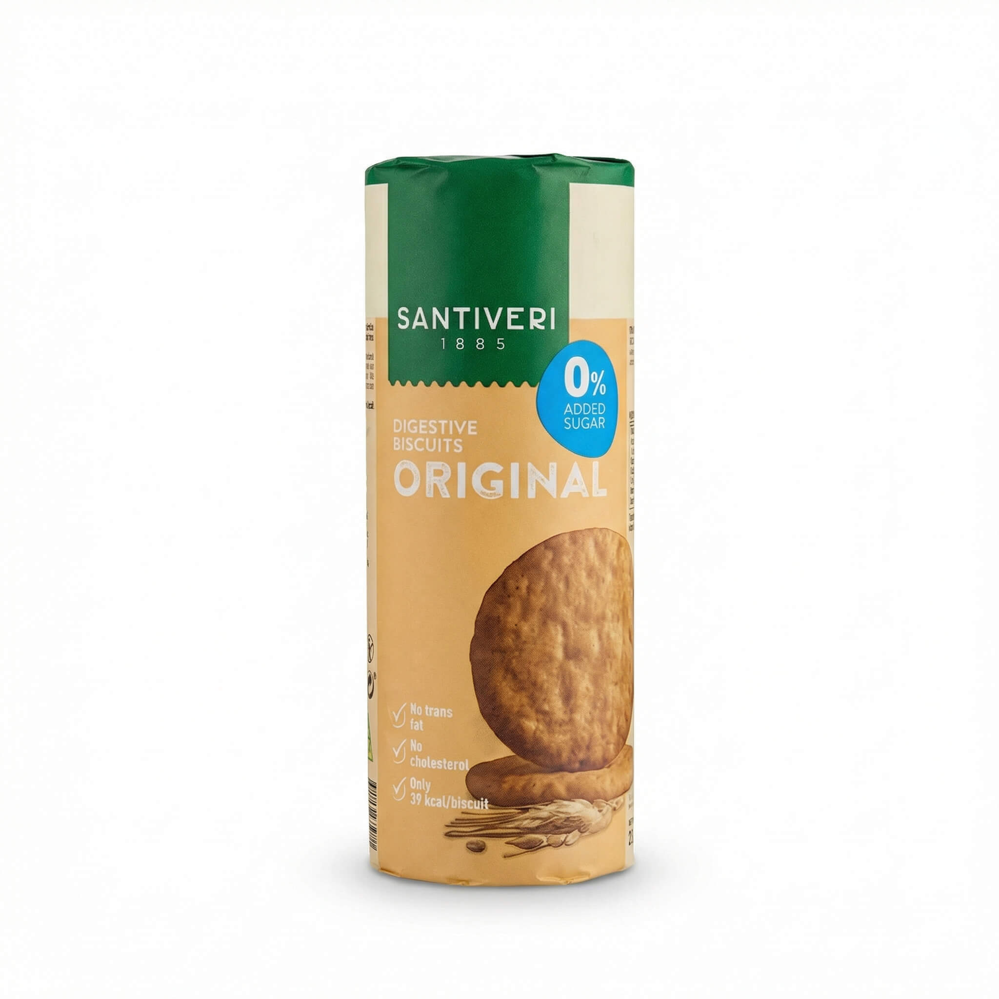 Santiveri Digestive Biscuits Original 0% Added Sugar