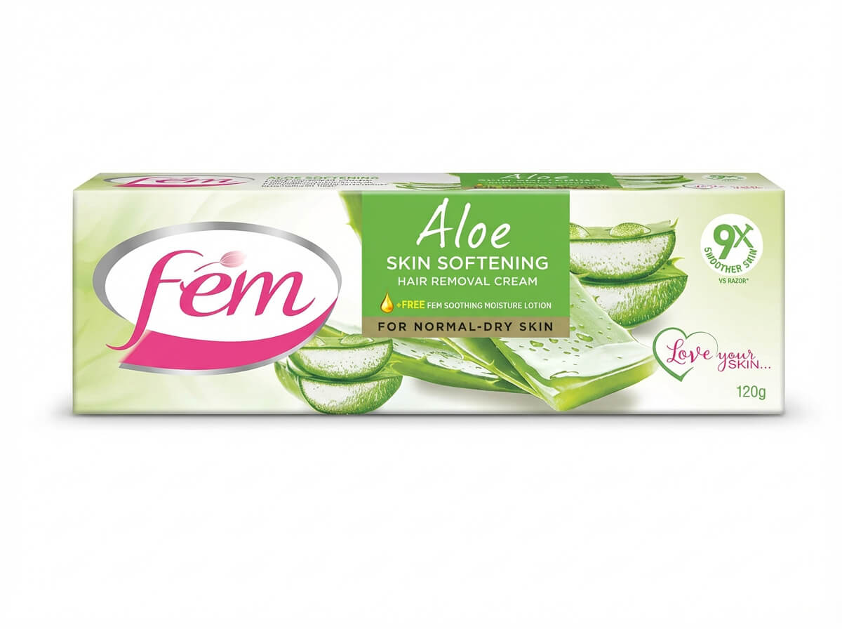 Fem Aloe Skin Softening Hair Removal Cream