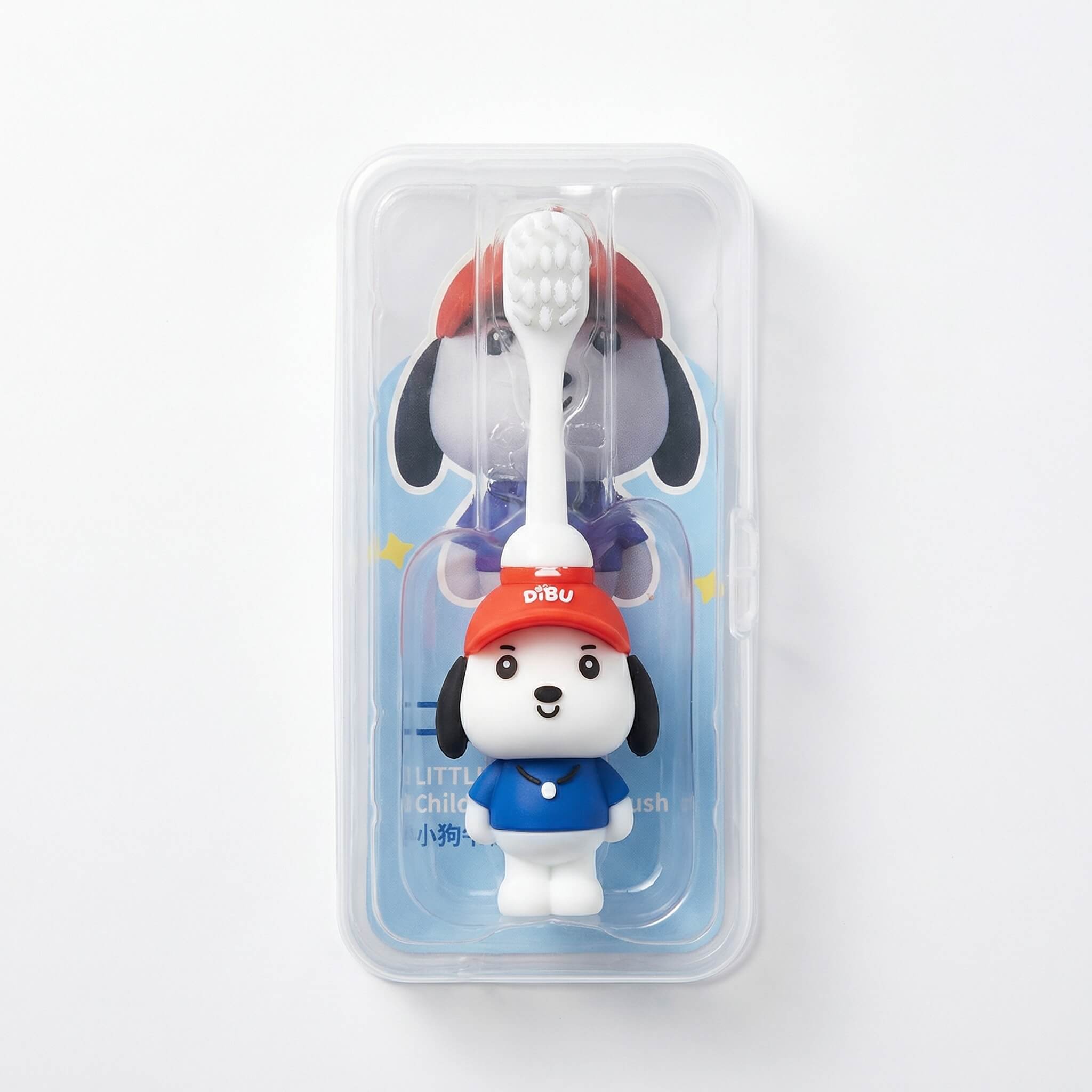 Dibu Children's Soft Toothbrush - Dog Character