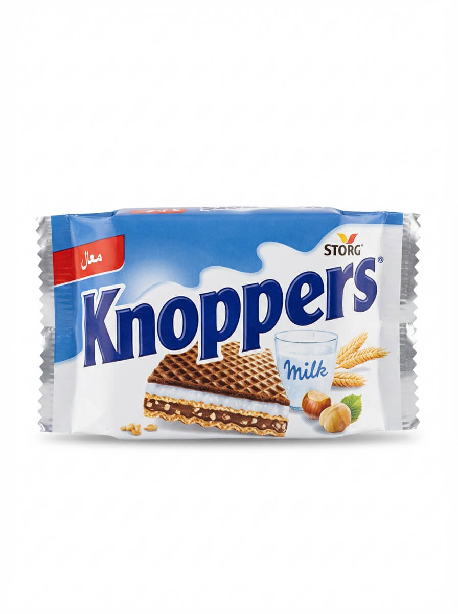 Storck Knoppers Milk Hazelnut Wafer