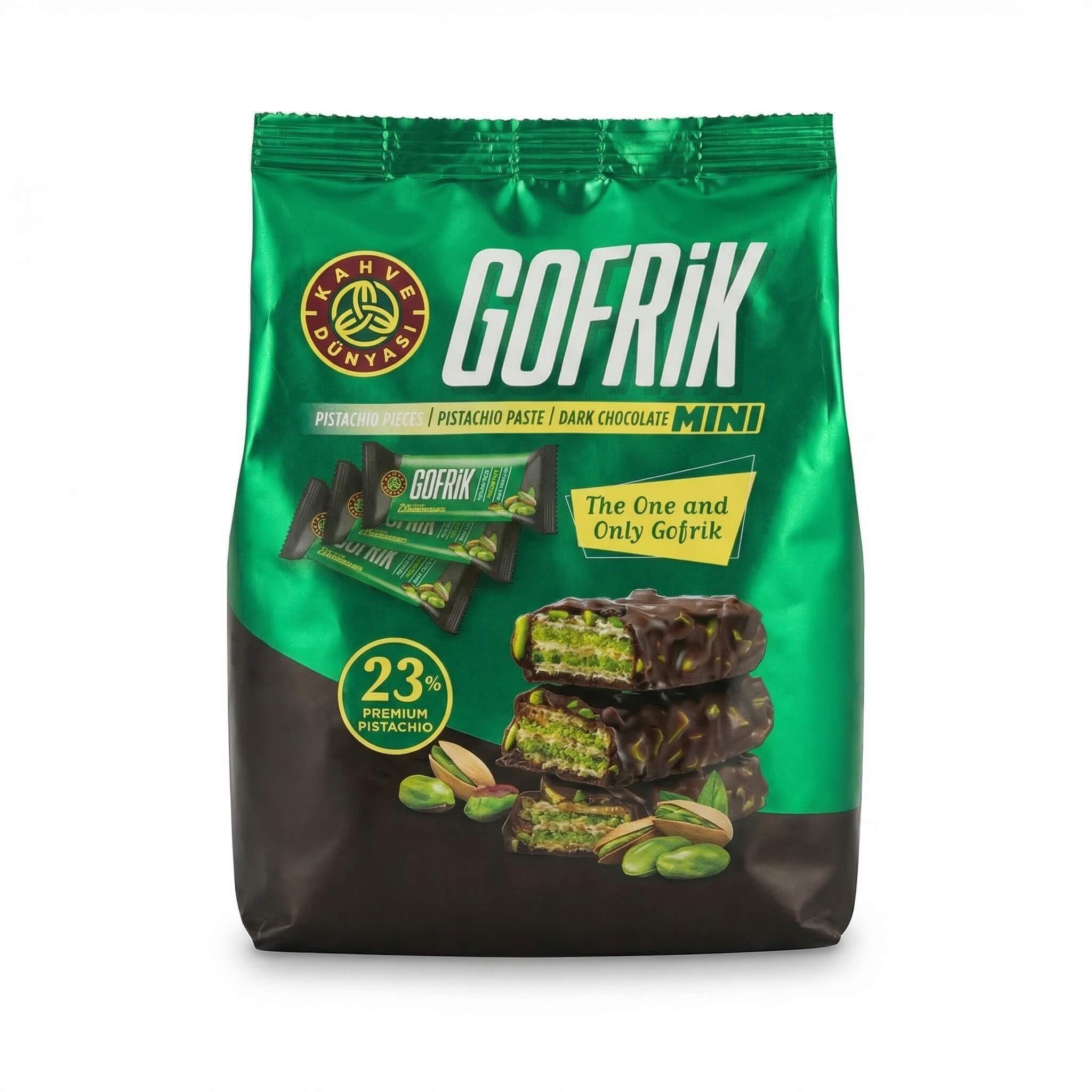 Kahve Dünyası Gofrik Mini Dark Chocolate with Pistachio