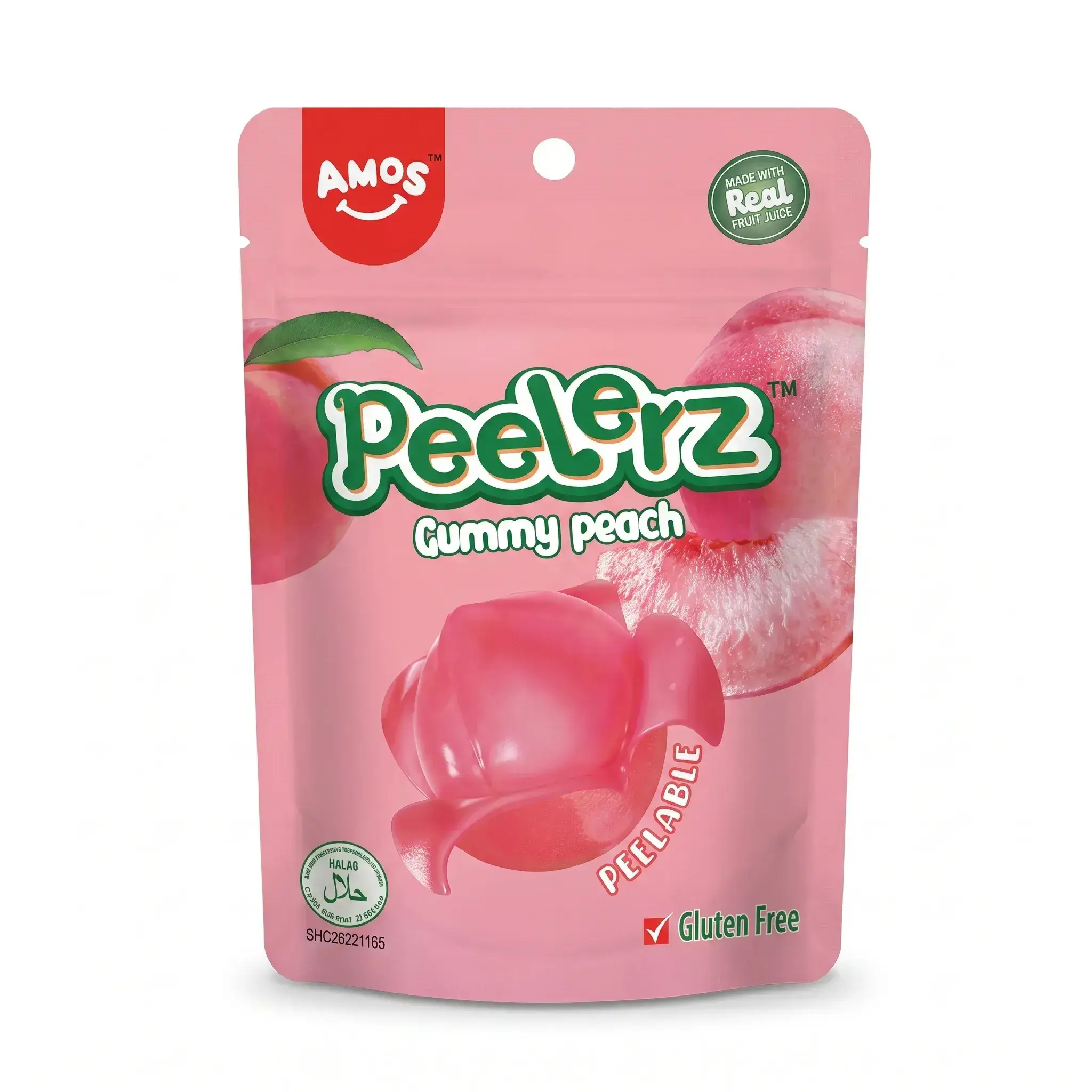 Amos Peelerz Gummy Peach