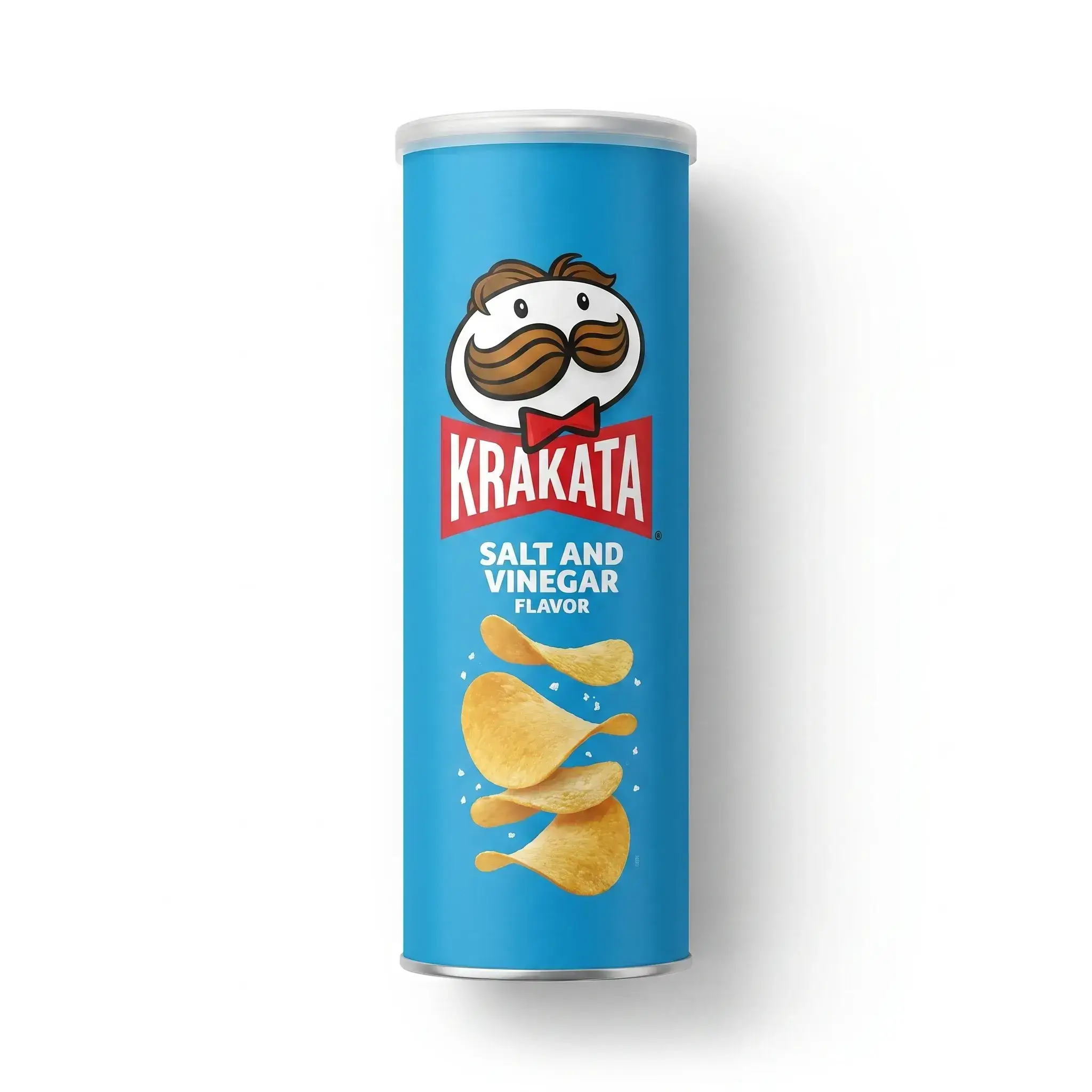 Krakata Salt and Vinegar Flavor Potato Chips