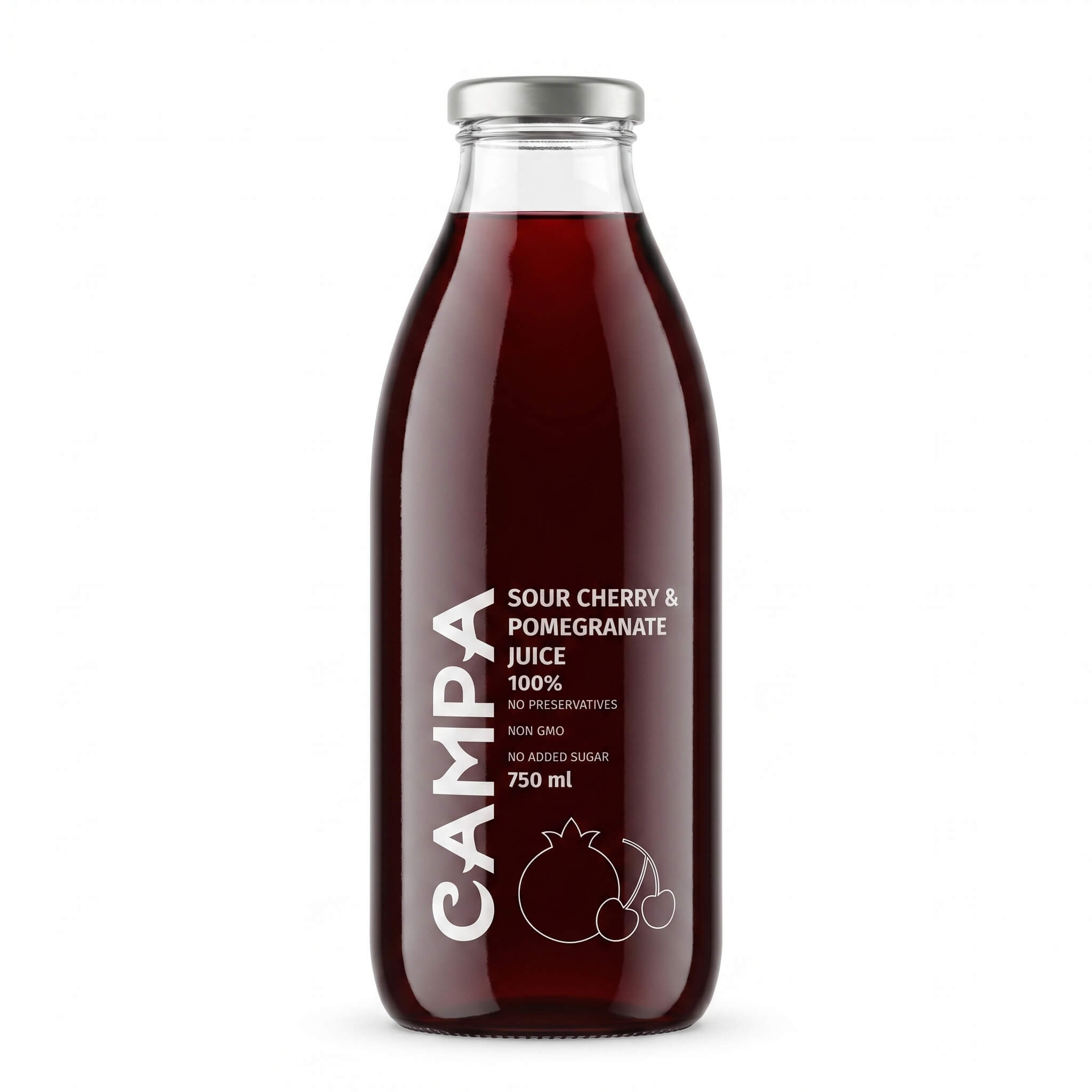 Campa Sour Cherry & Pomegranate Juice