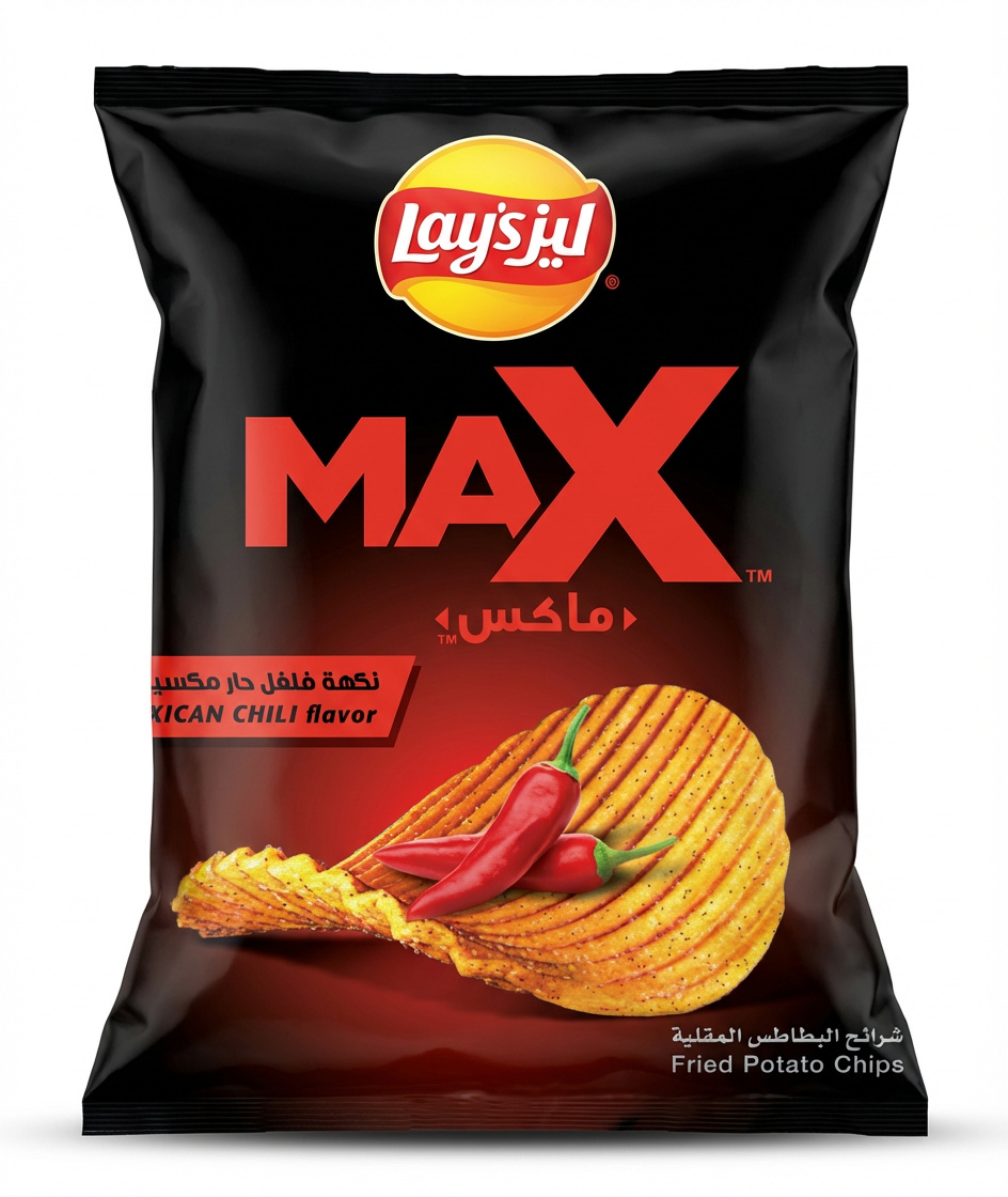 Lay's Max Mexican Chili Flavor Potato Chips