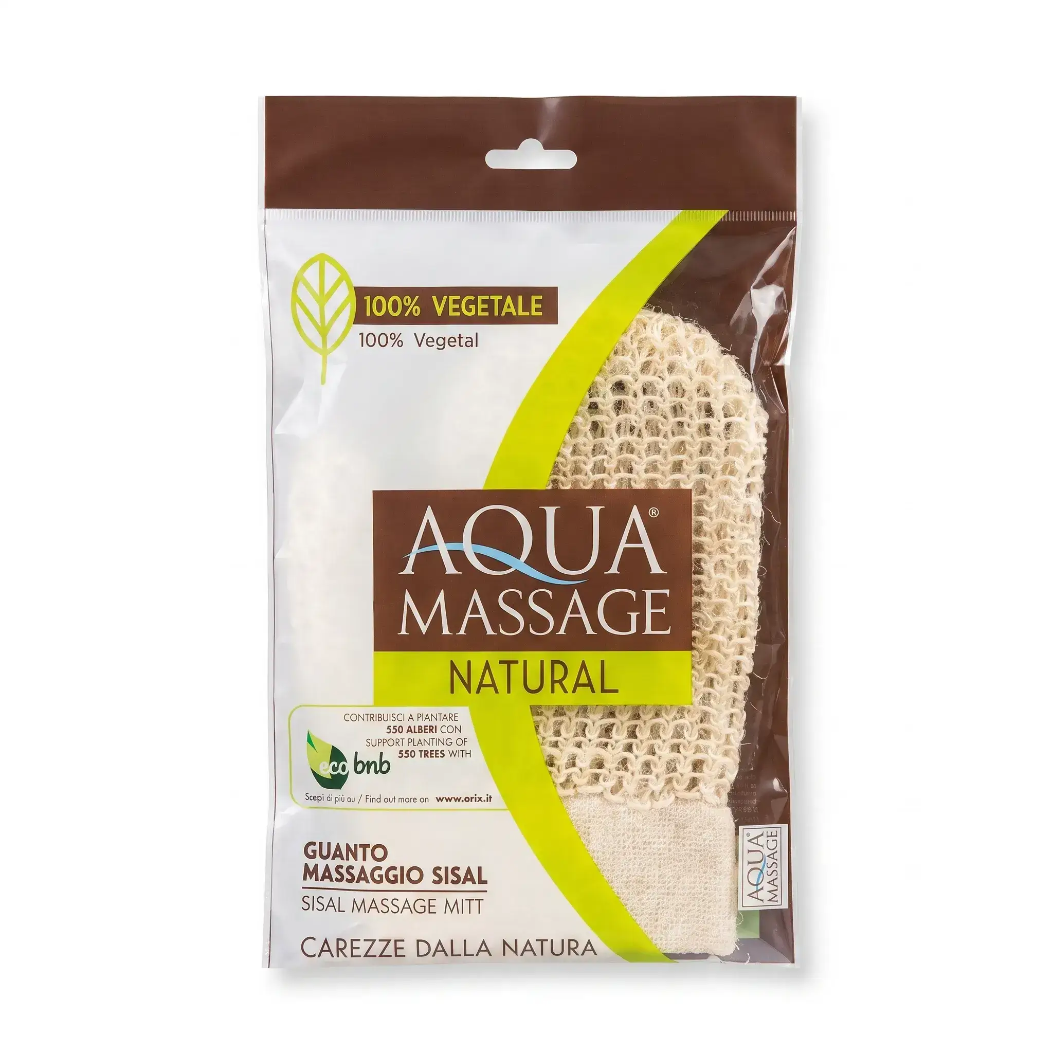 Aqua Massage Natural Sisal Massage Mitt