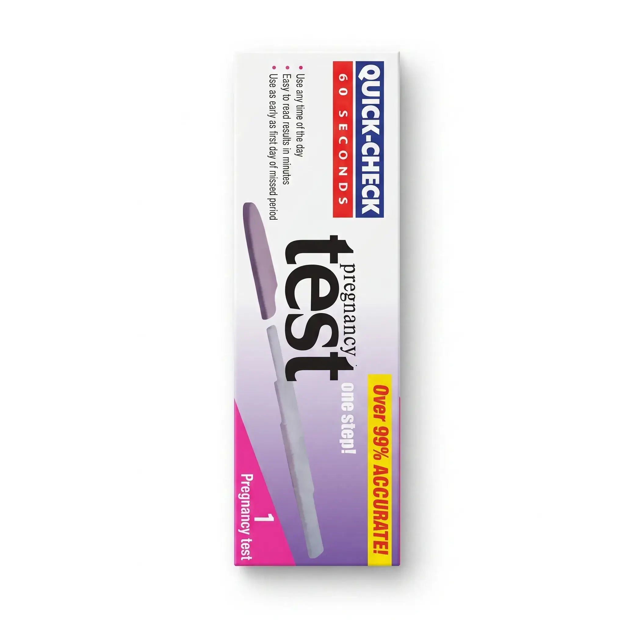 Quick-Check Pregnancy Test 1 Step