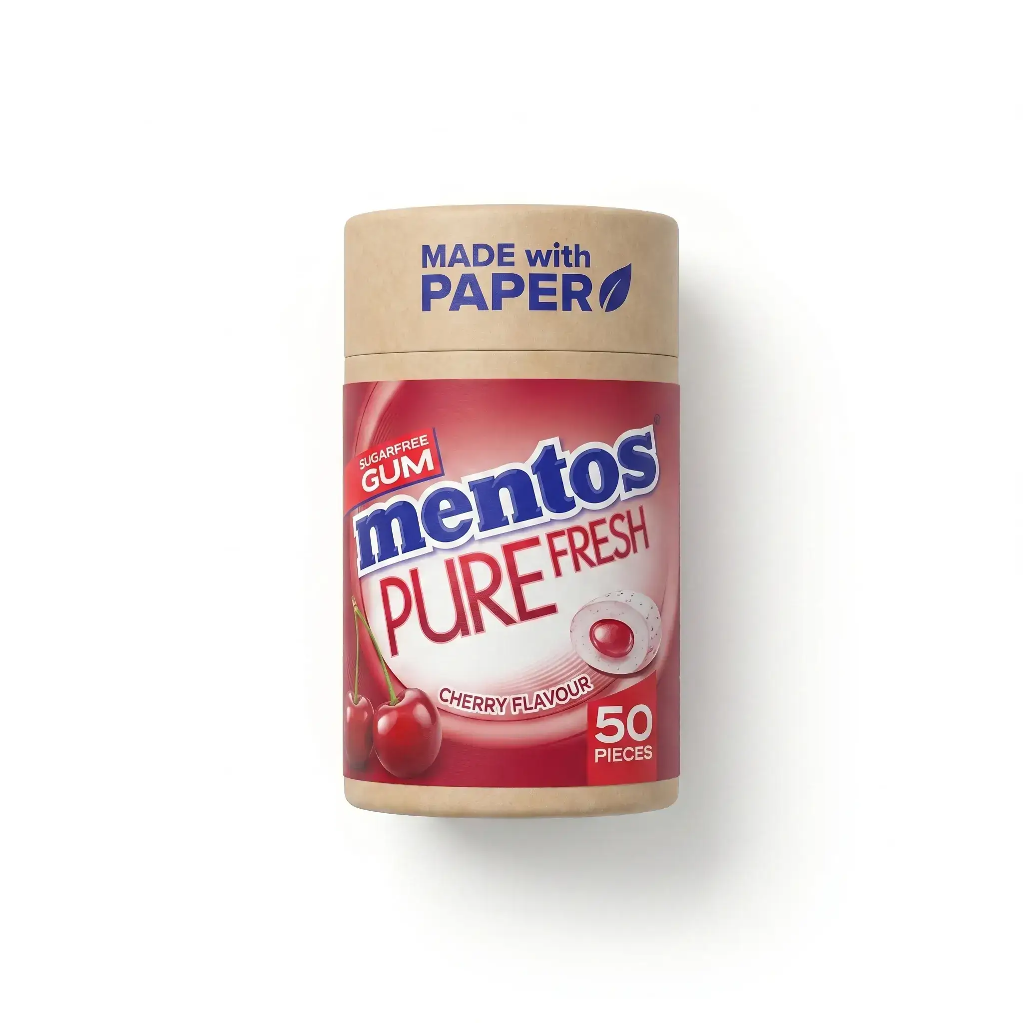 Mentos Pure Fresh Cherry Sugarfree Gum