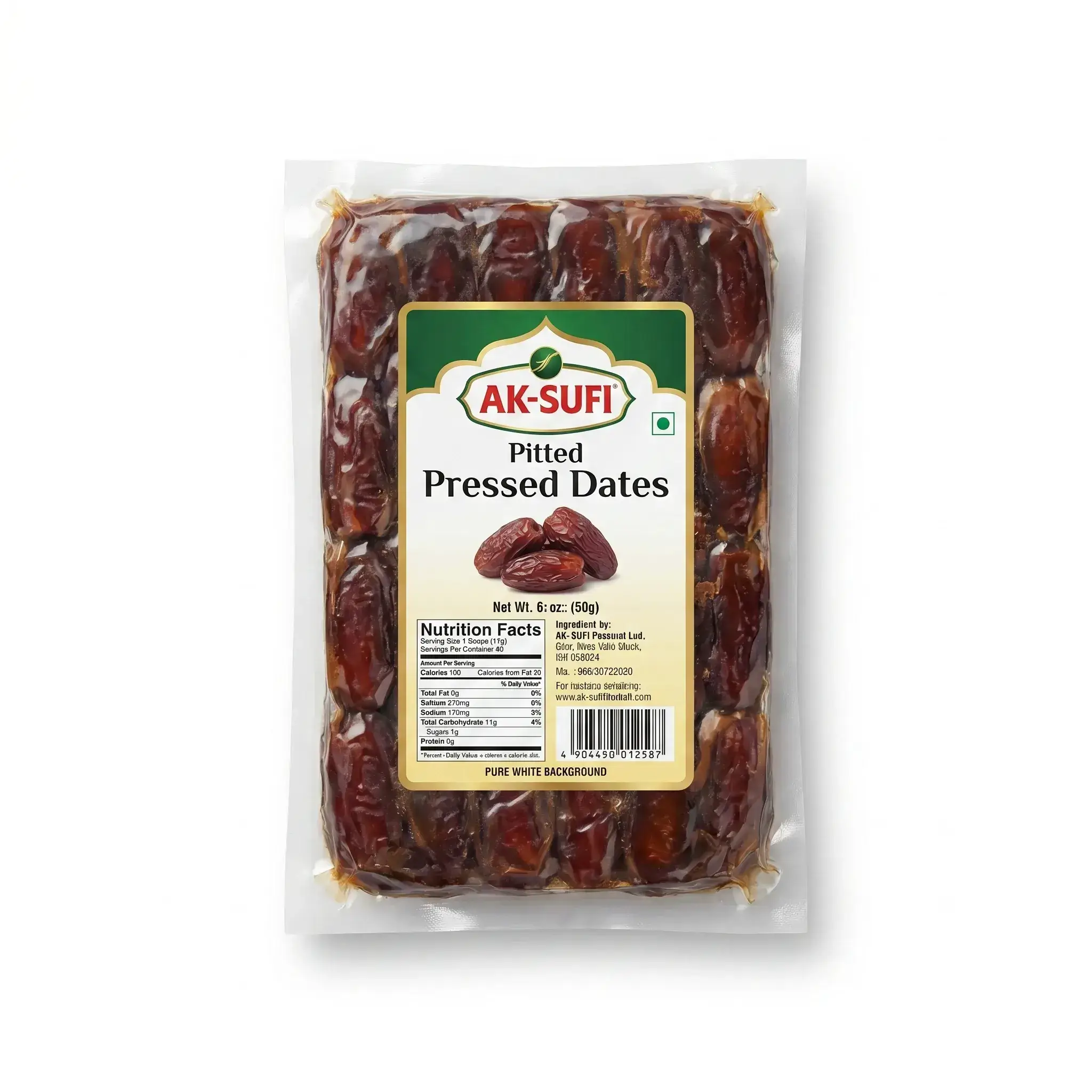 AK-SUFI Pitted Pressed Dates