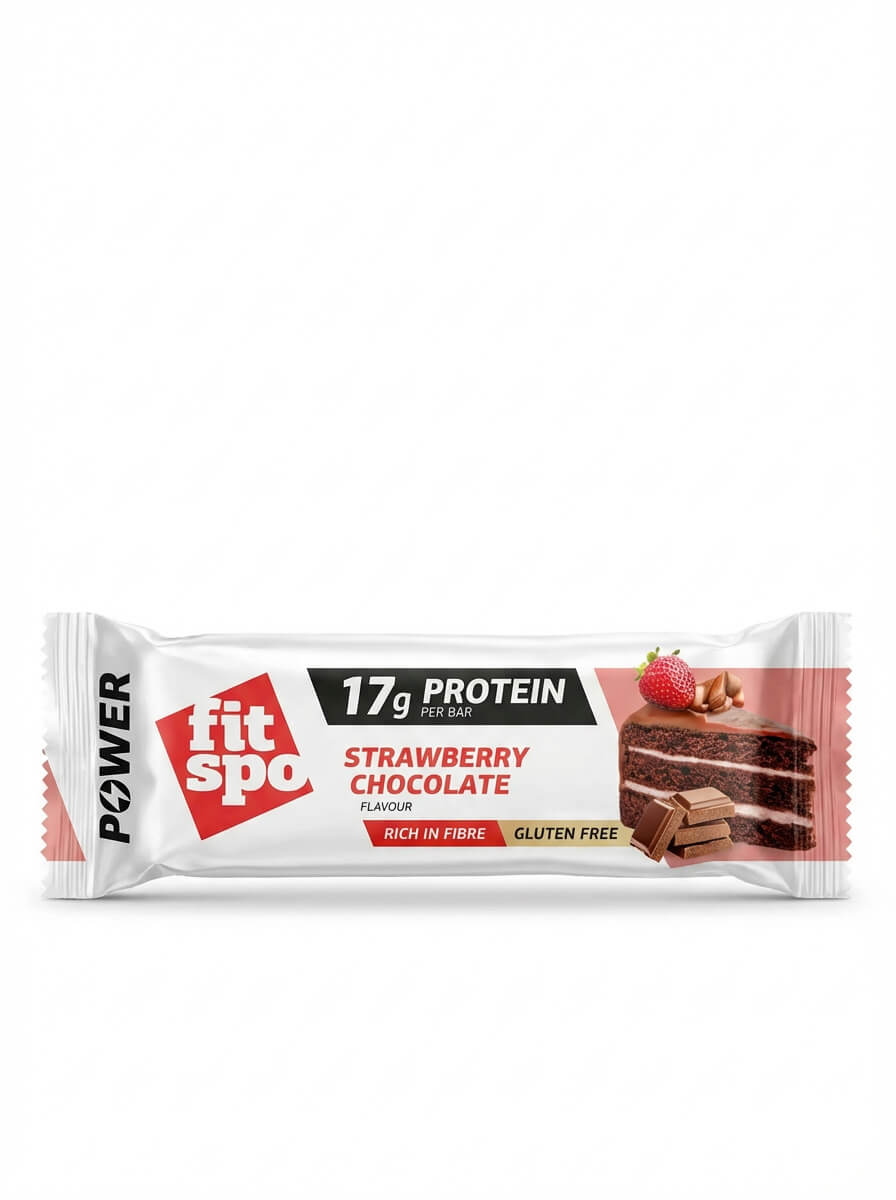 Fit Spo Power Strawberry Chocolate Protein Bar