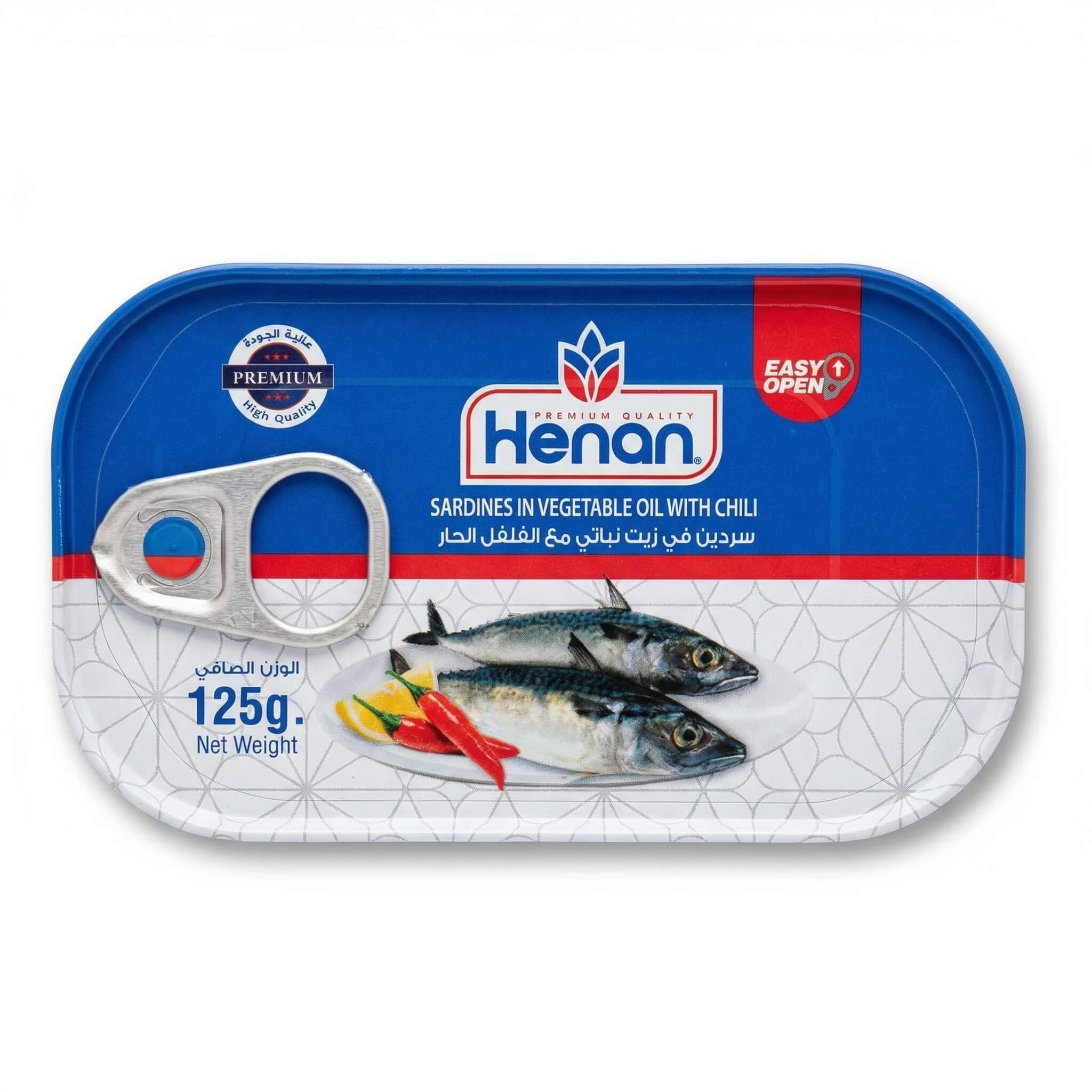 Henan Sardines in Vegetable Oil with Chili