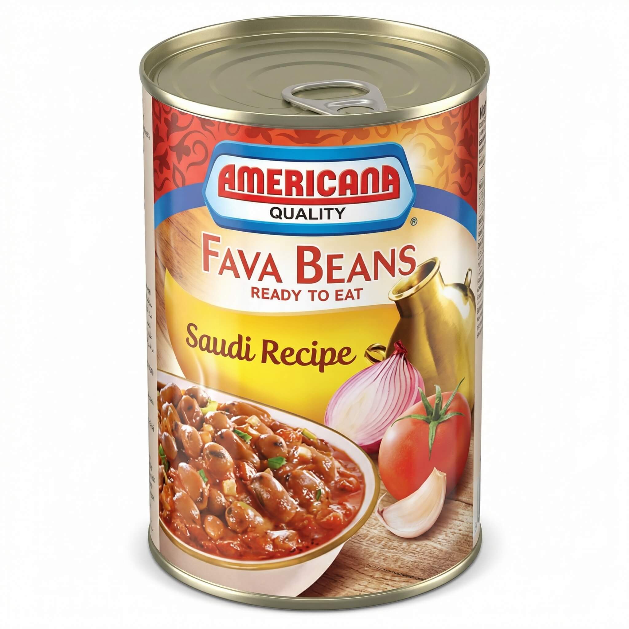 Americana Fava Beans Saudi Recipe