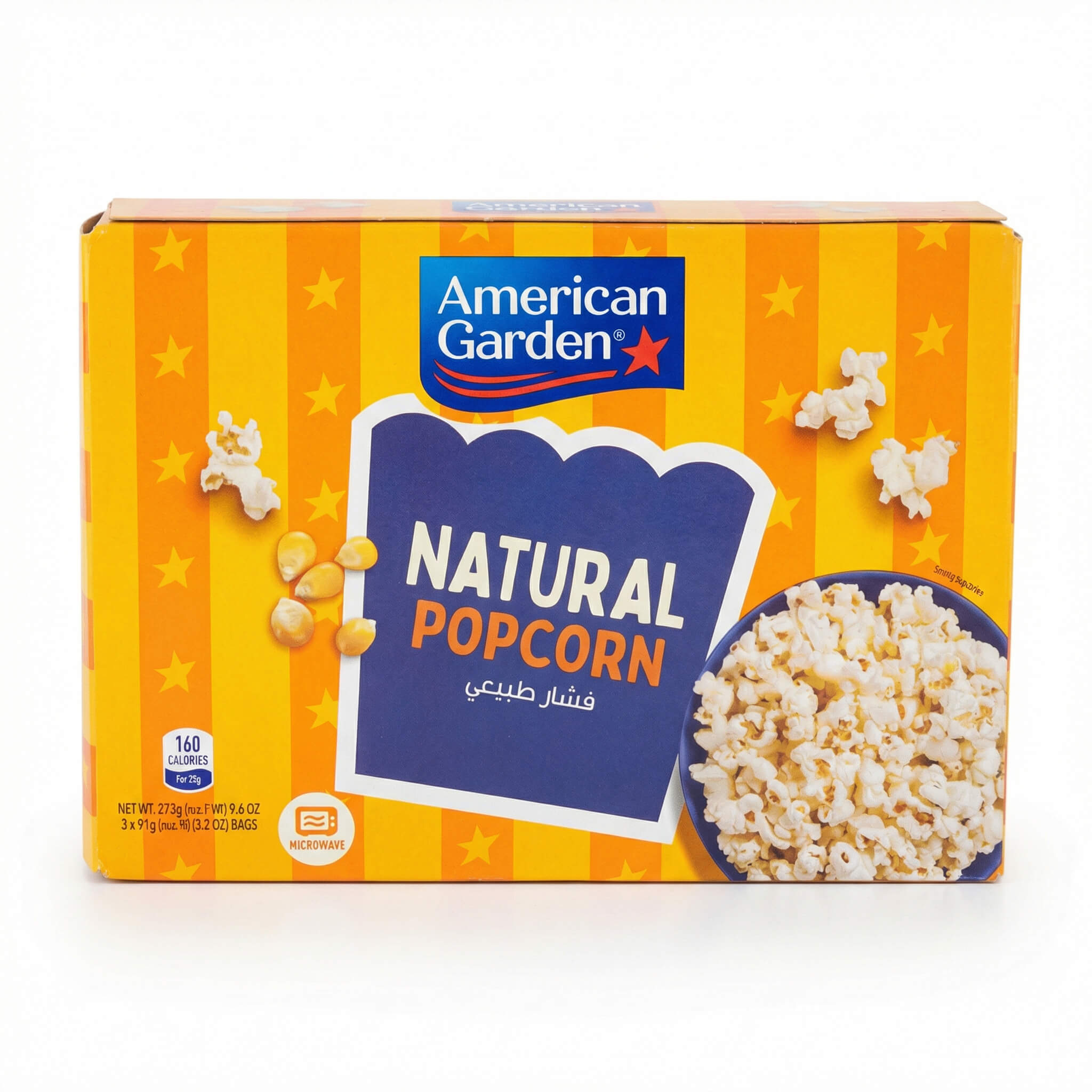 American Garden Natural Popcorn