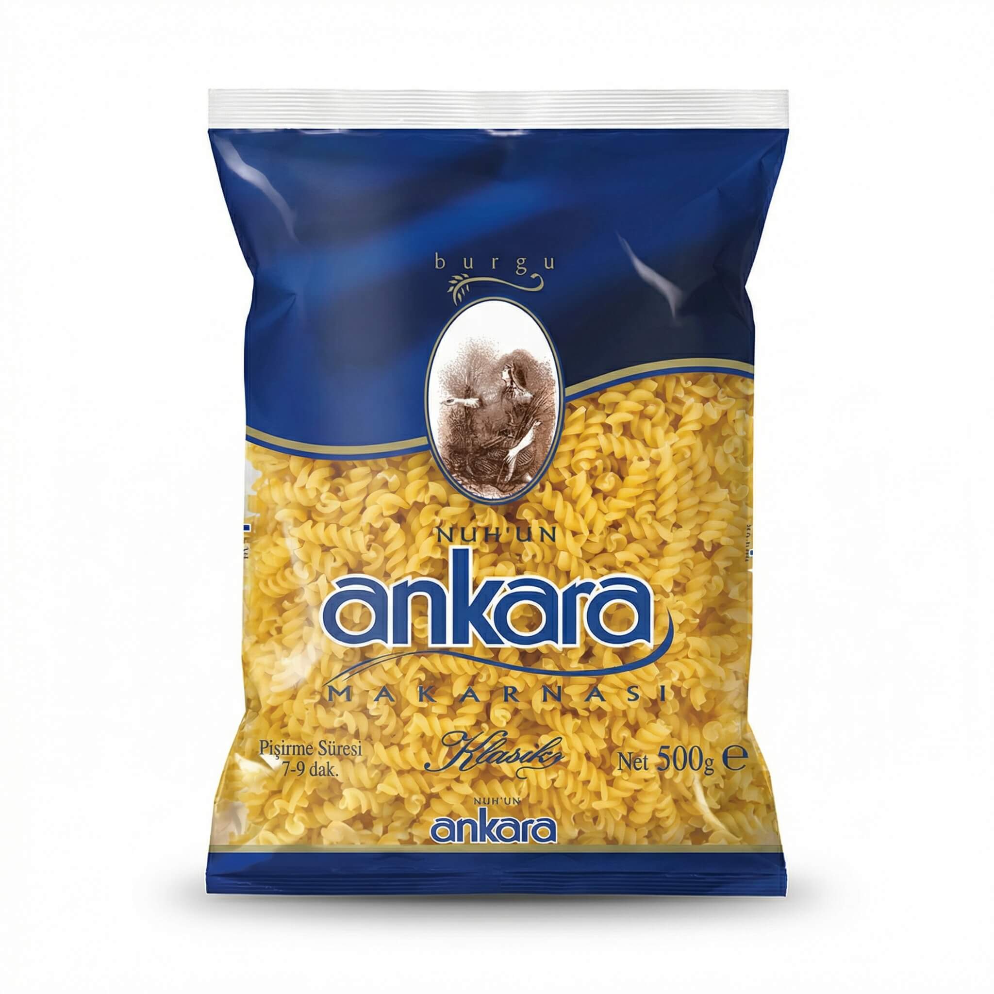 Nuh'un Ankara Burgu Pasta (Fusilli)