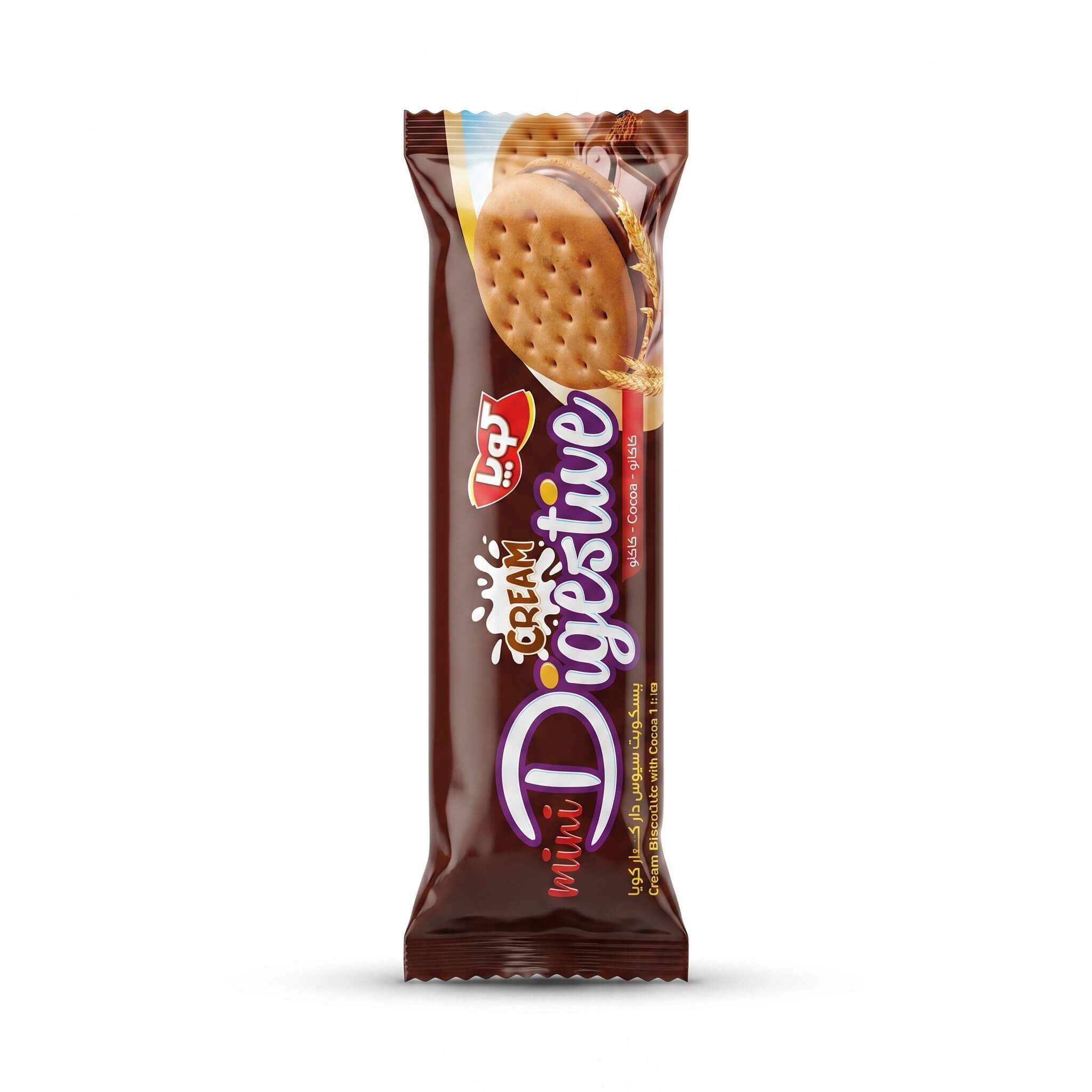 Koya Mini Digestive Cream Biscuits with Cocoa