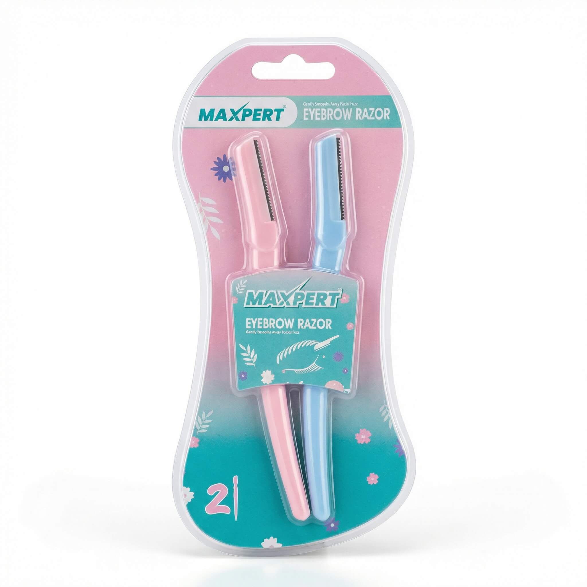 Maxpert Eyebrow Razor 2 Pieces